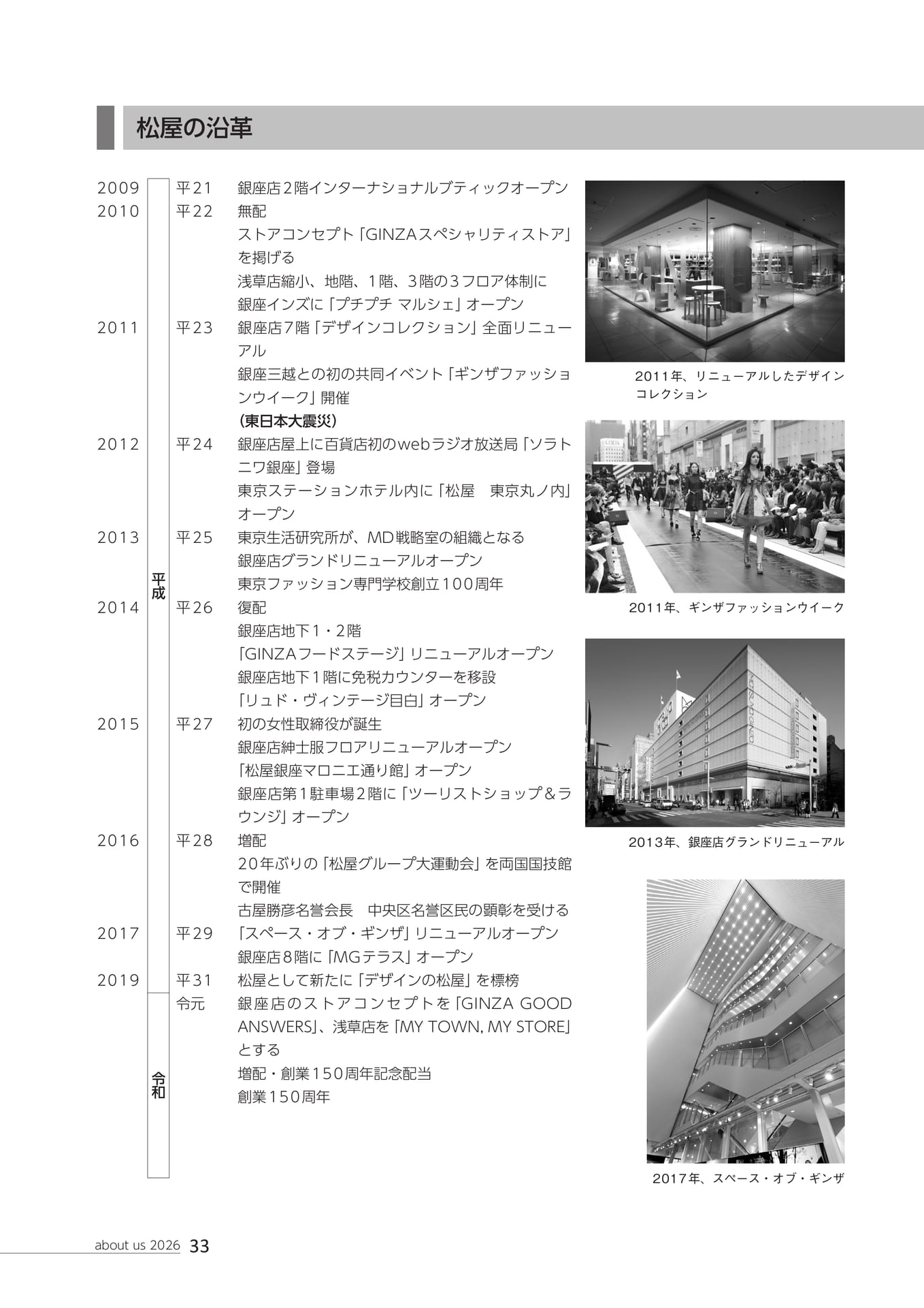 松屋の沿革（5）（34ページ目）