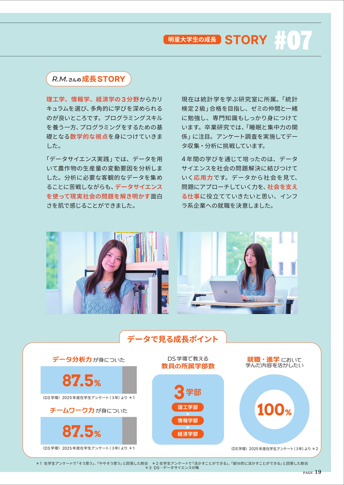 R.M.さんの成長STORY（19ページ目）