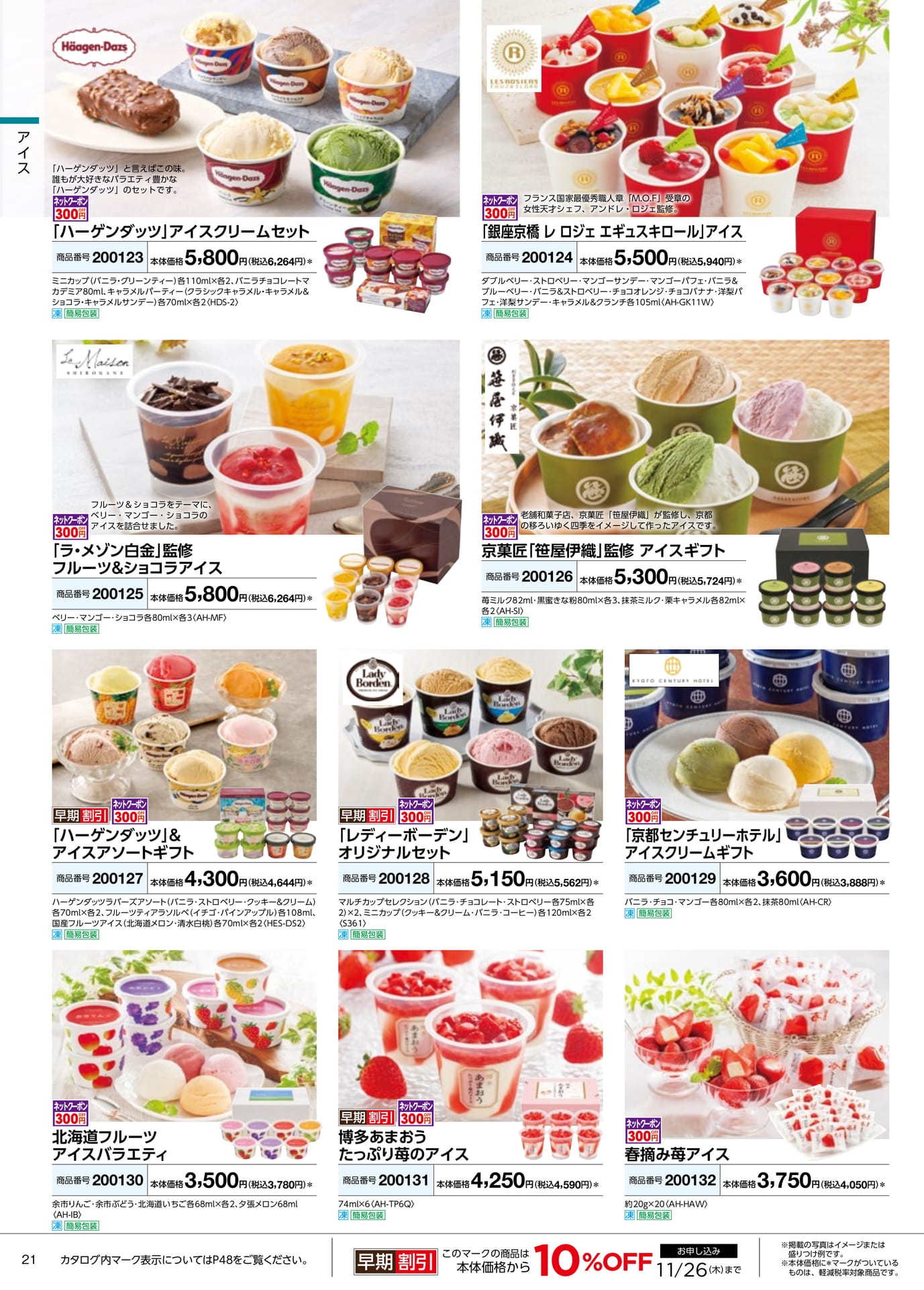 アイスクリームセレクション(22ページ目)