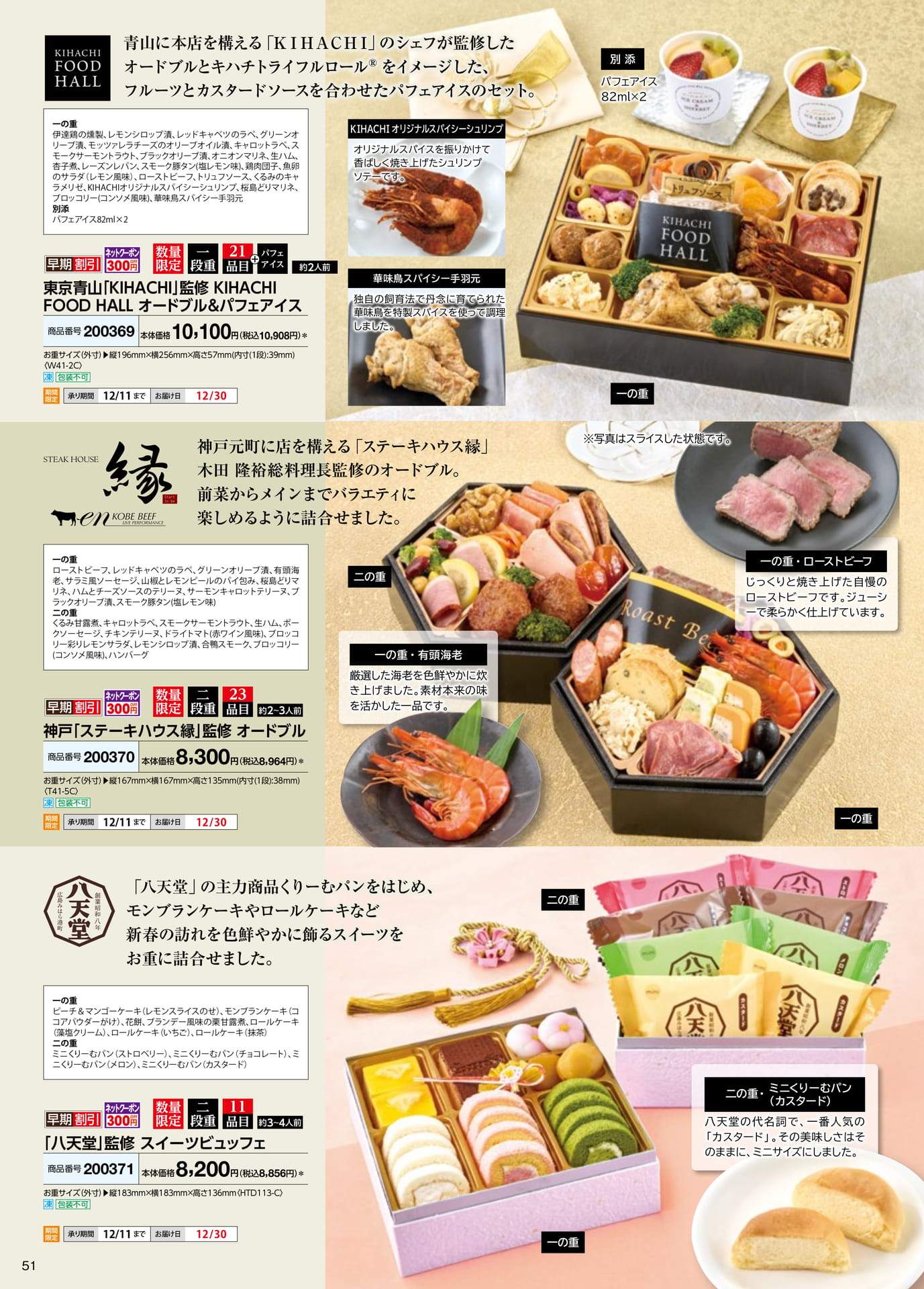 名店監修オードブル(52ページ目)