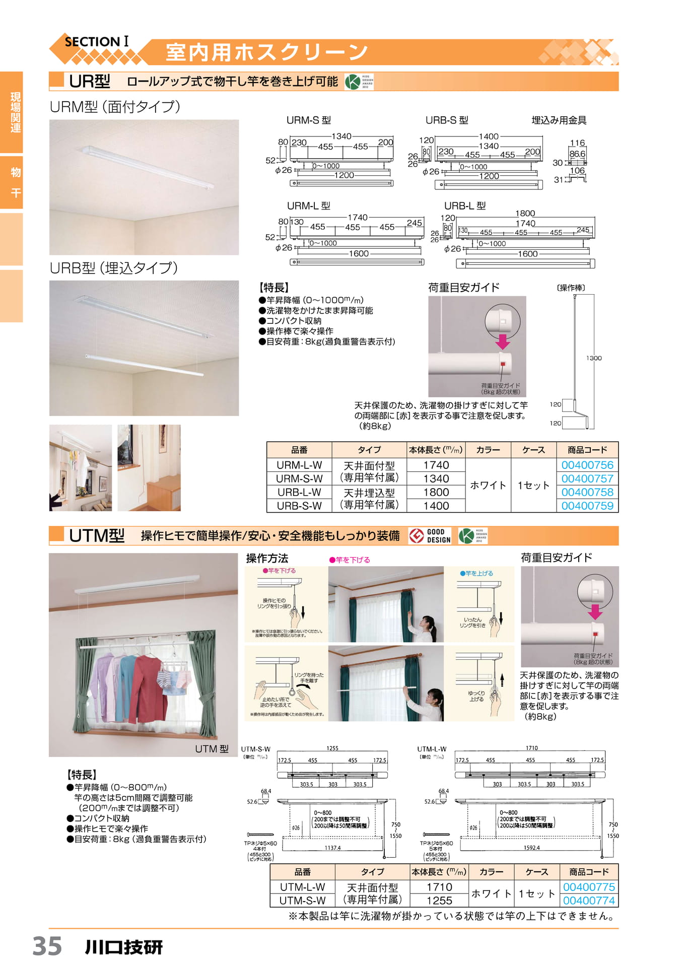 UR 型・UTM 型 川口技研 35(36ページ目)