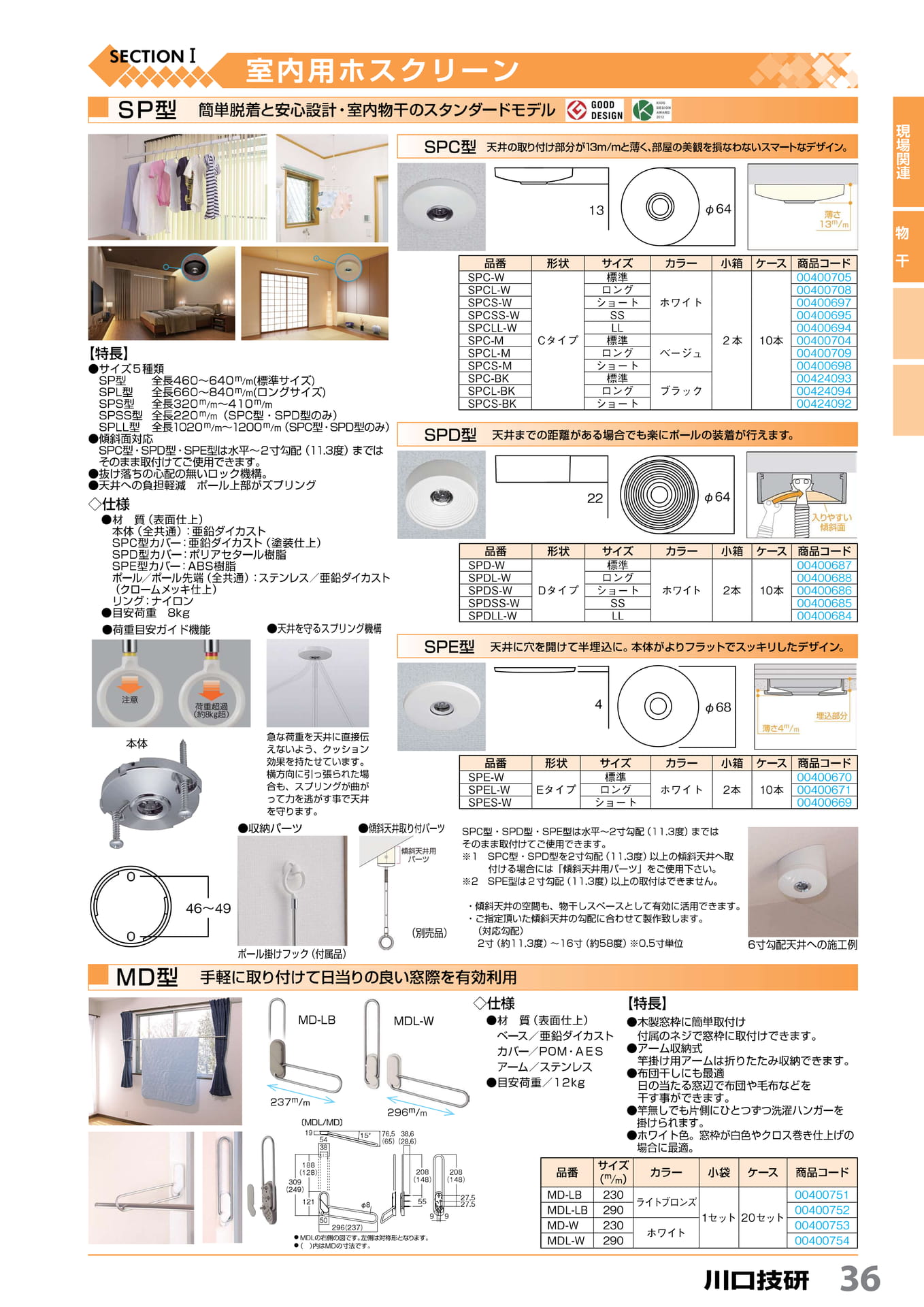 SP 型・MD 型 川口技研 36(37ページ目)