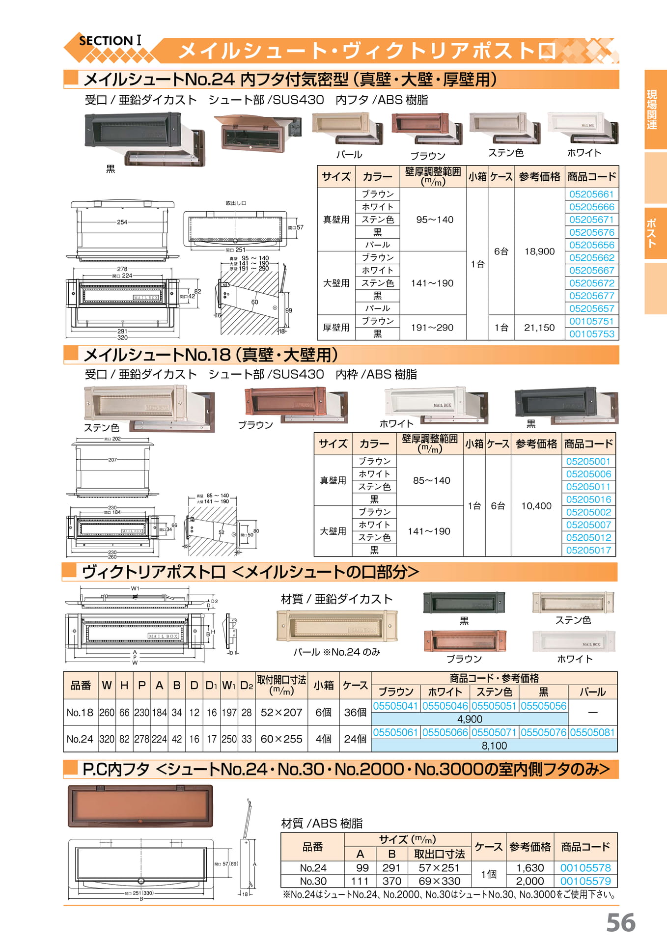 メイルシュートNo.18・24・ヴィクトリアポスト口 56(57ページ目)