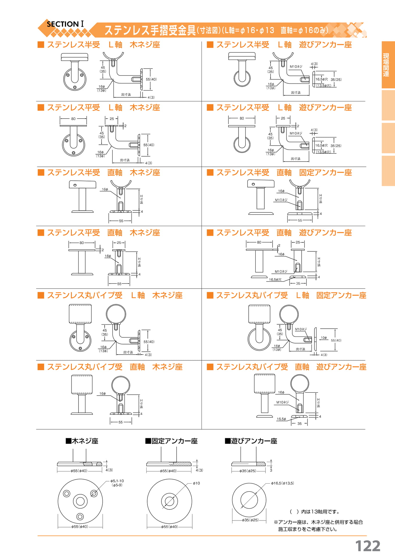 ステン平受・半受・丸パイプ受 122(123ページ目)