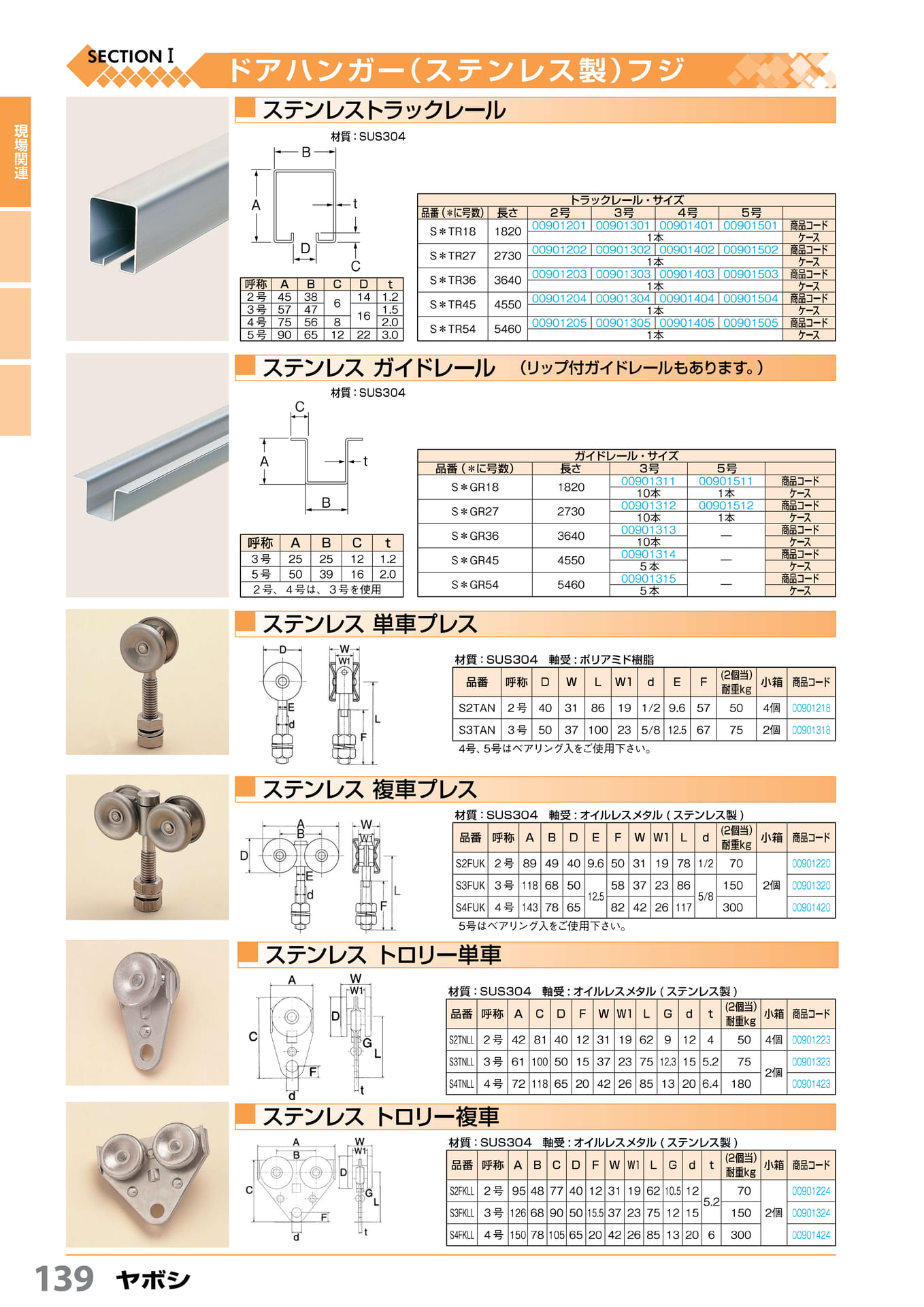 ステントラックレール・単車 ヤボシ 139(140ページ目)