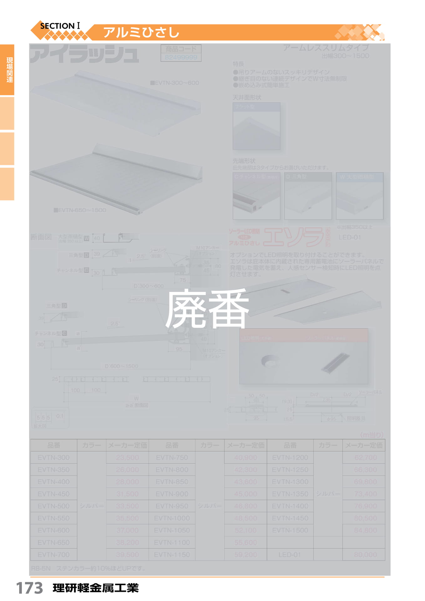 アイラッシュ 理研軽金属工業 173(174ページ目)