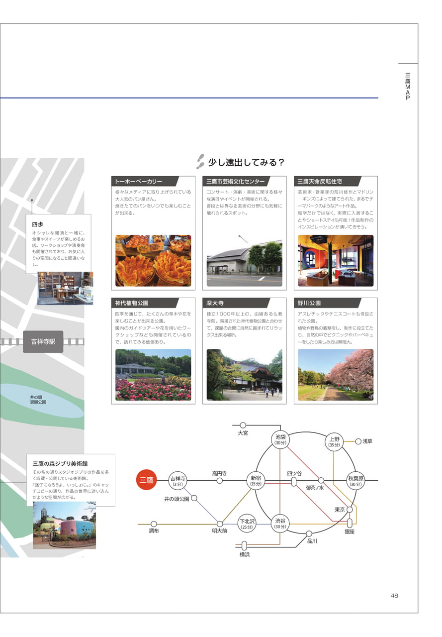 三鷹MAP(少し遠出してみる?)(49ページ目)