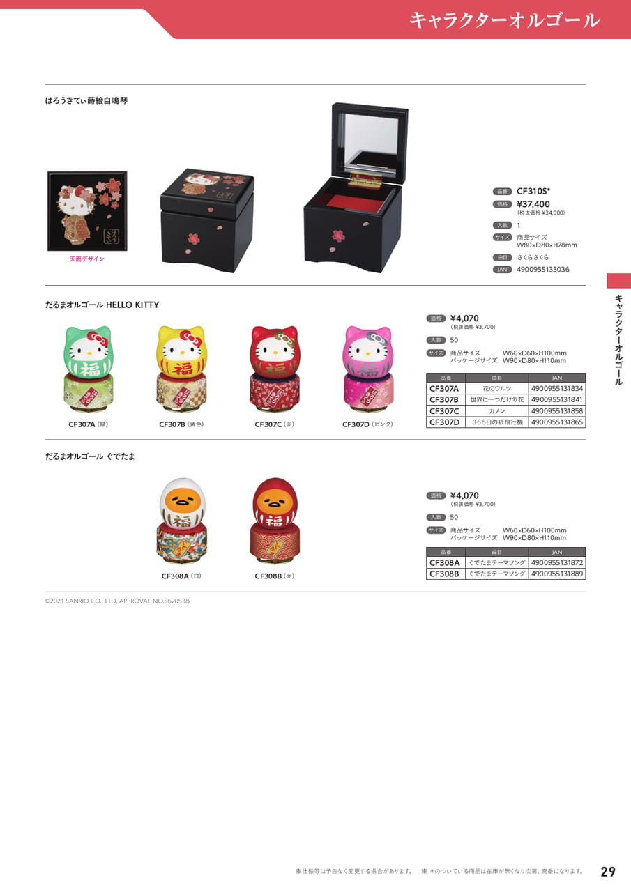 ニデックインスツルメンツ オルゴール製品カタログ2023.3 ebook5