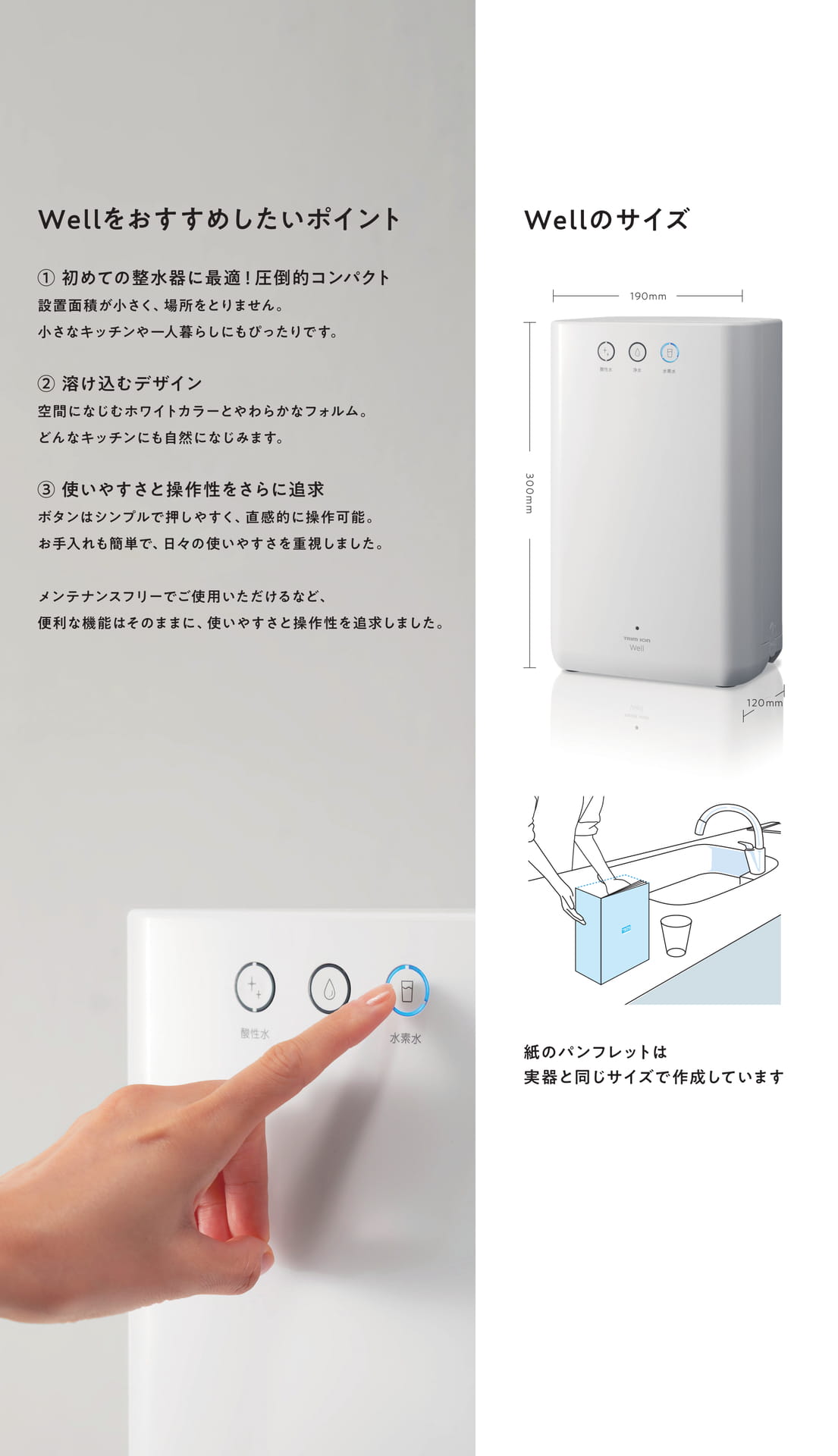 Wellのサイズについて（15ページ目）