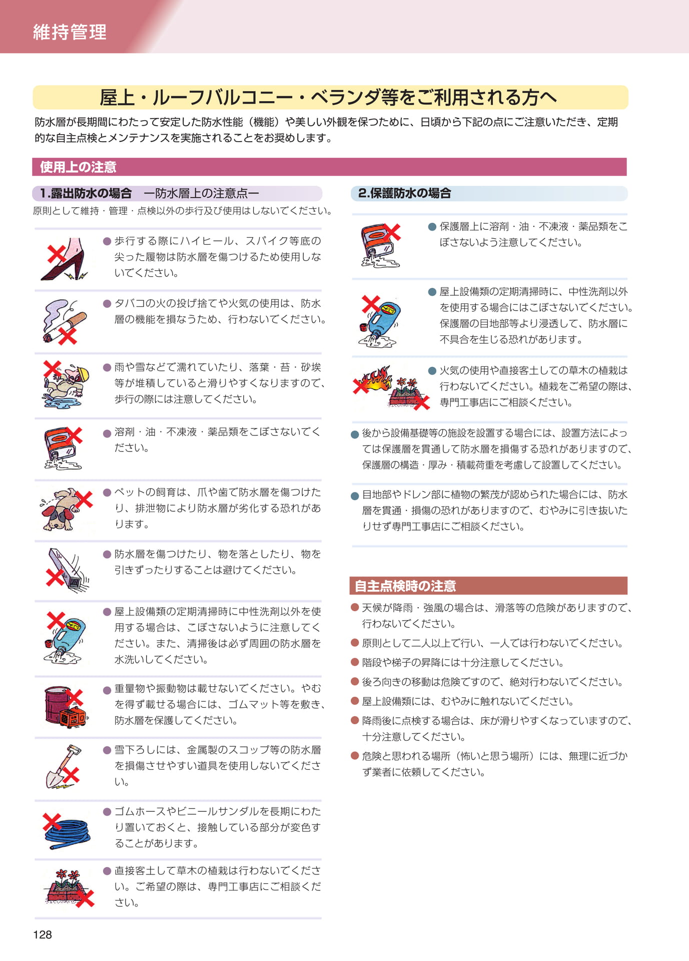 維持管理（128ページ目）