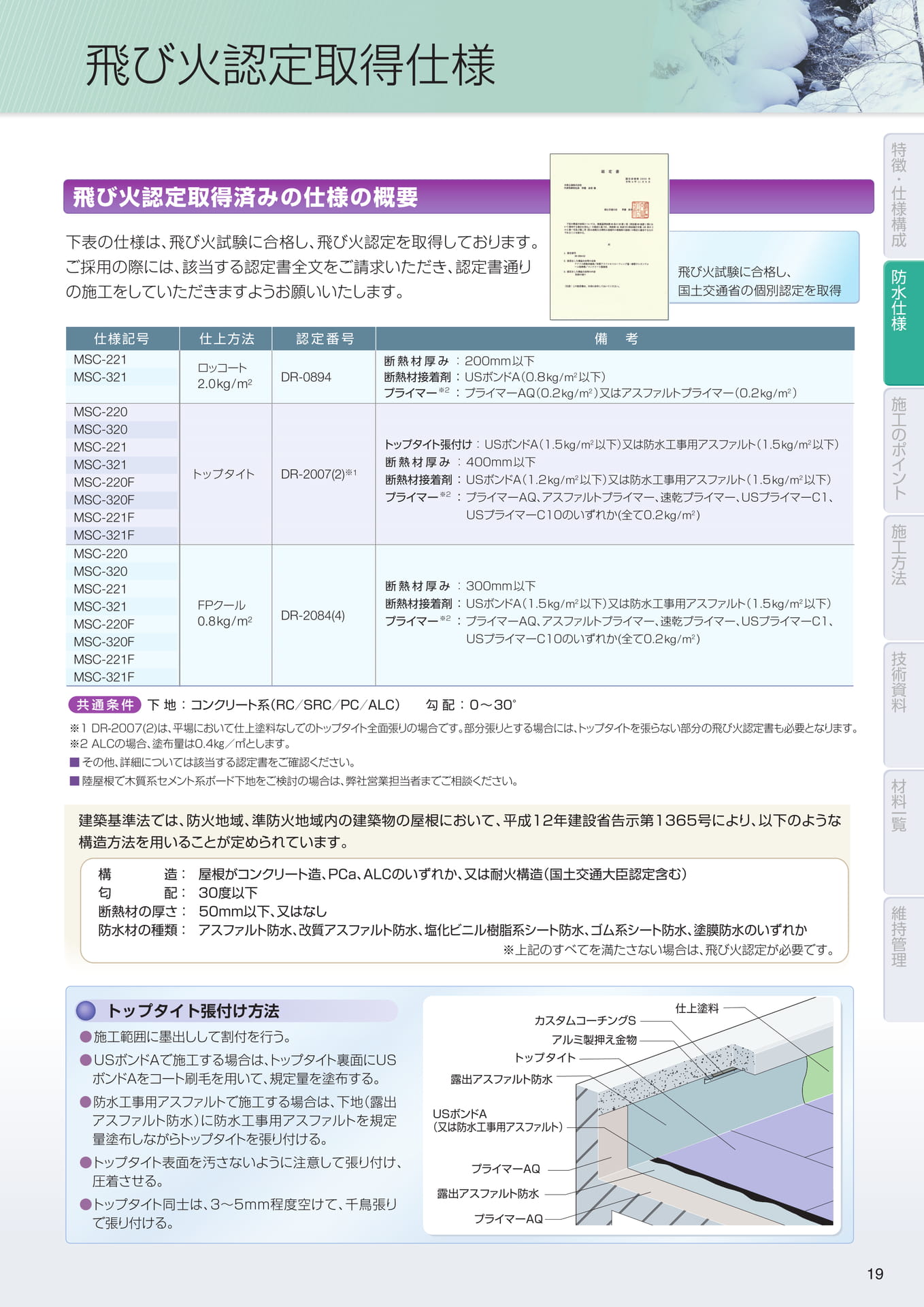 飛び火認定取得（19ページ目）
