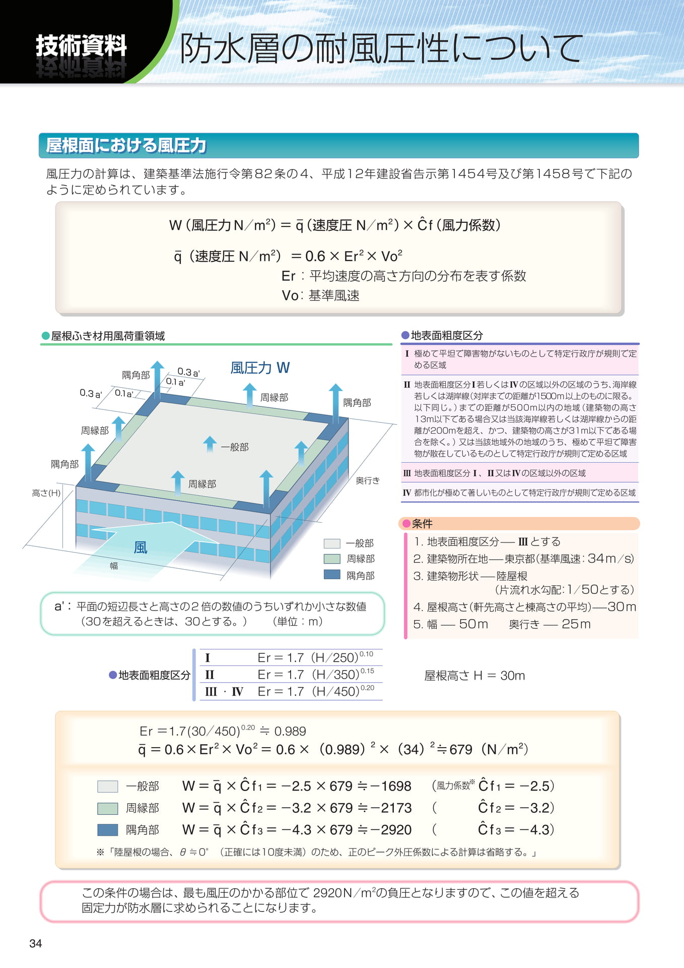 技術資料（耐風圧性）（34ページ目）