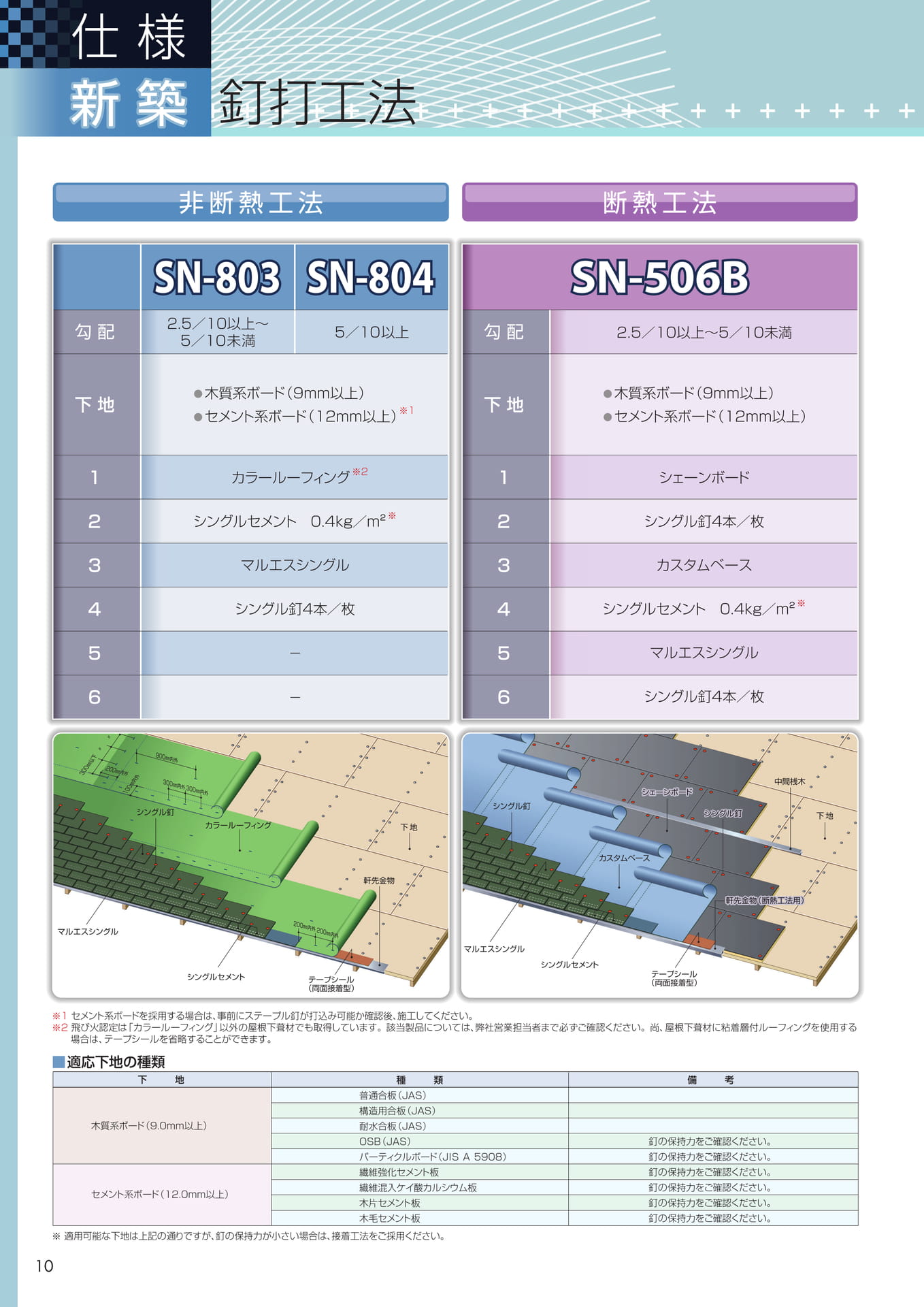 新築仕様（釘打工法）（10ページ目）