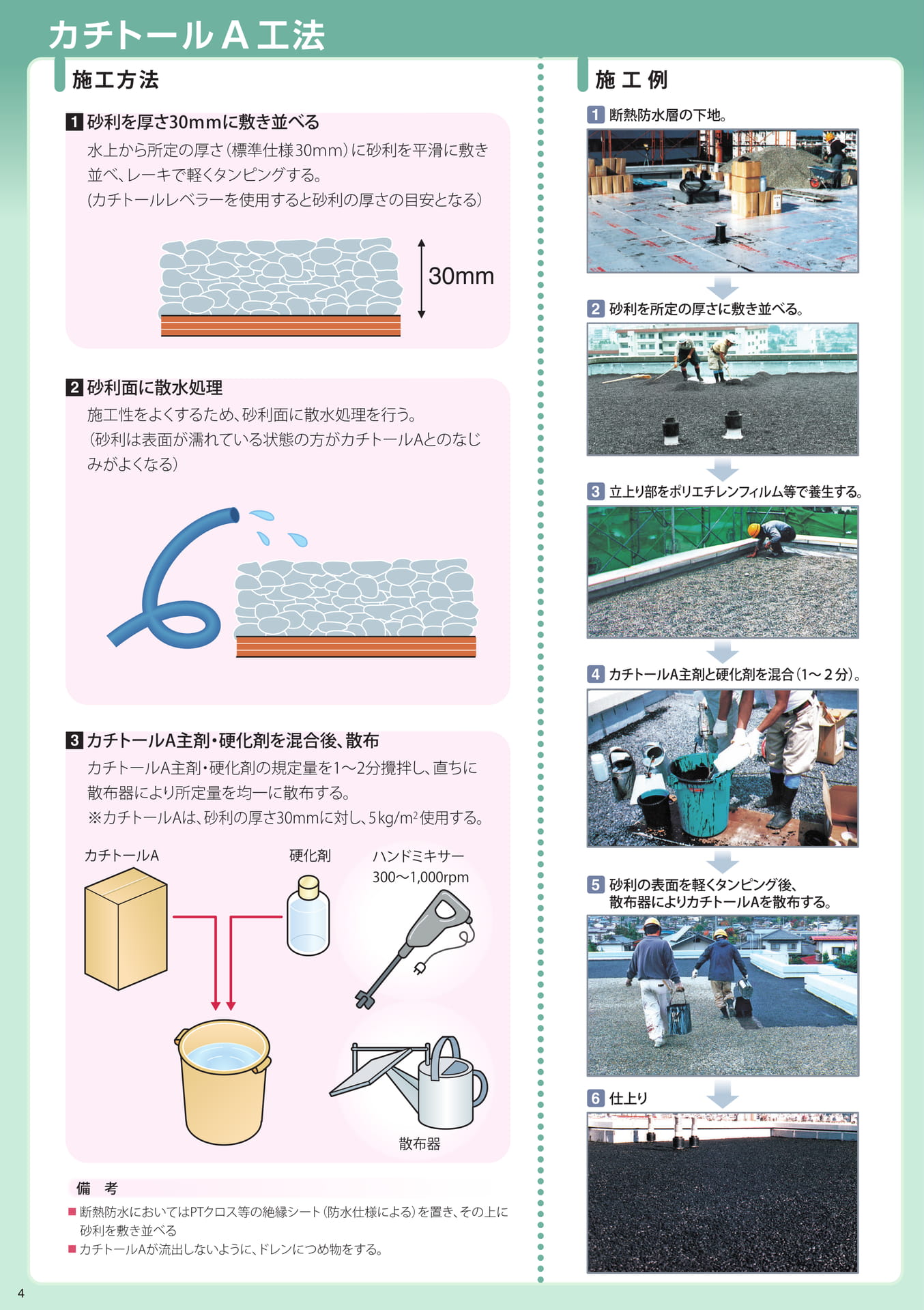カチトールＡ工法（4ページ目）