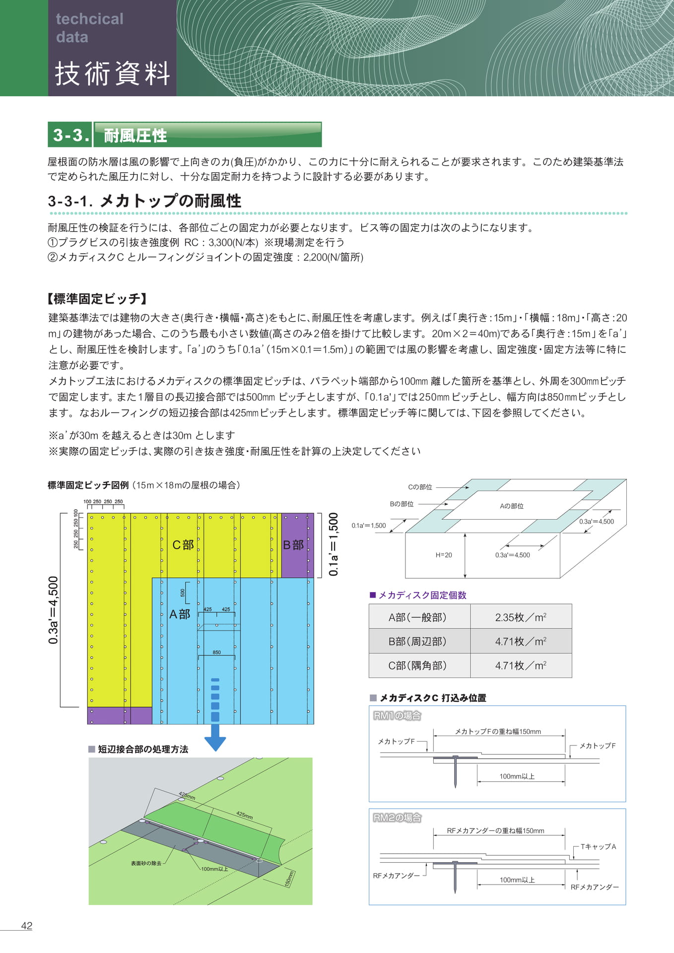 技術資料（耐風圧性）（42ページ目）