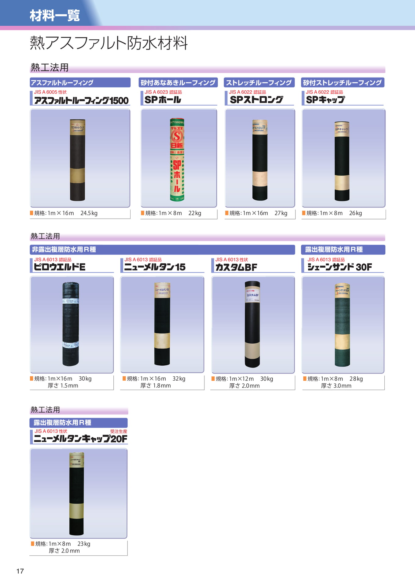 製品紹介（18ページ目）