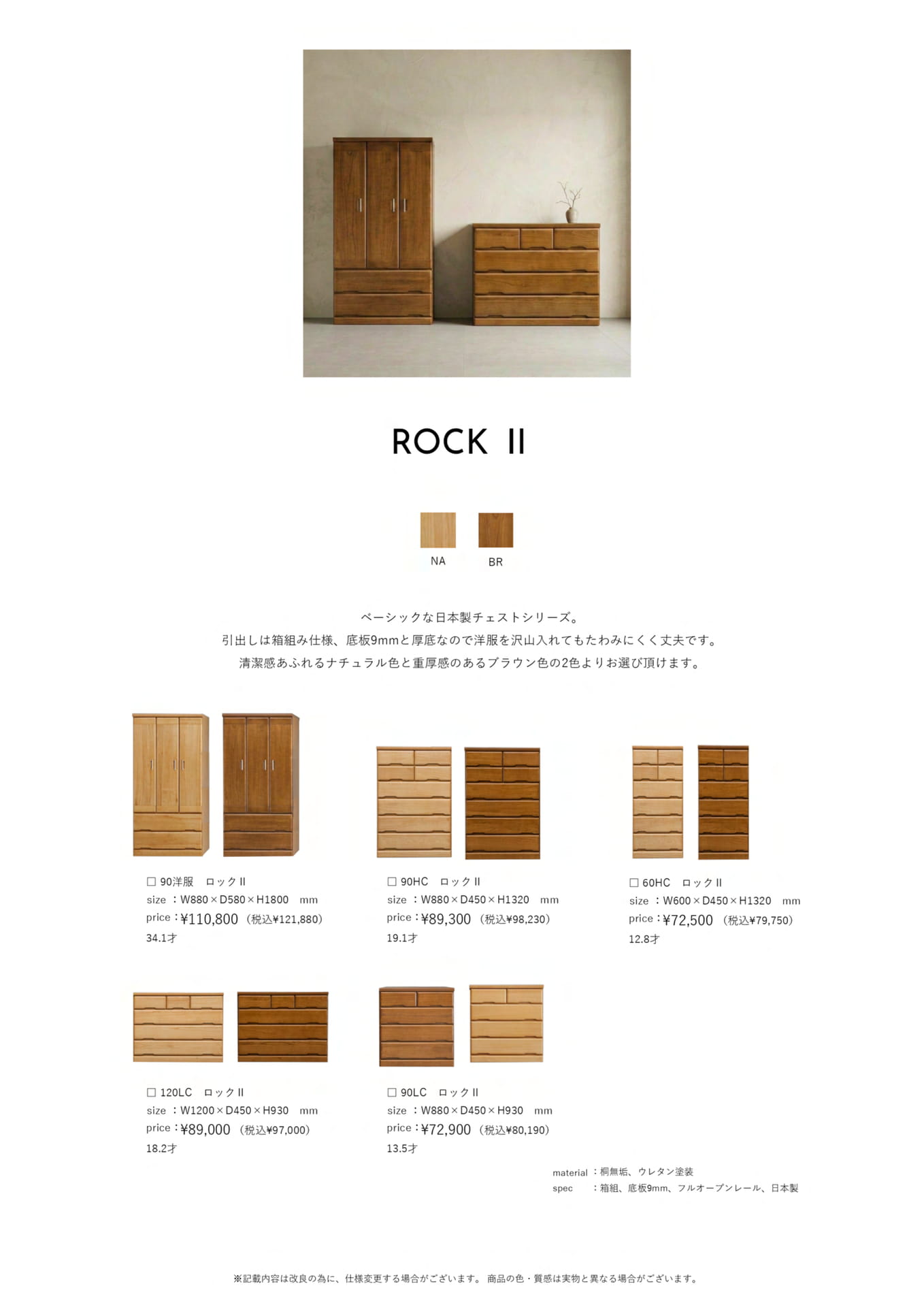 Page 77　チェスト　ロックⅡ（77ページ目）