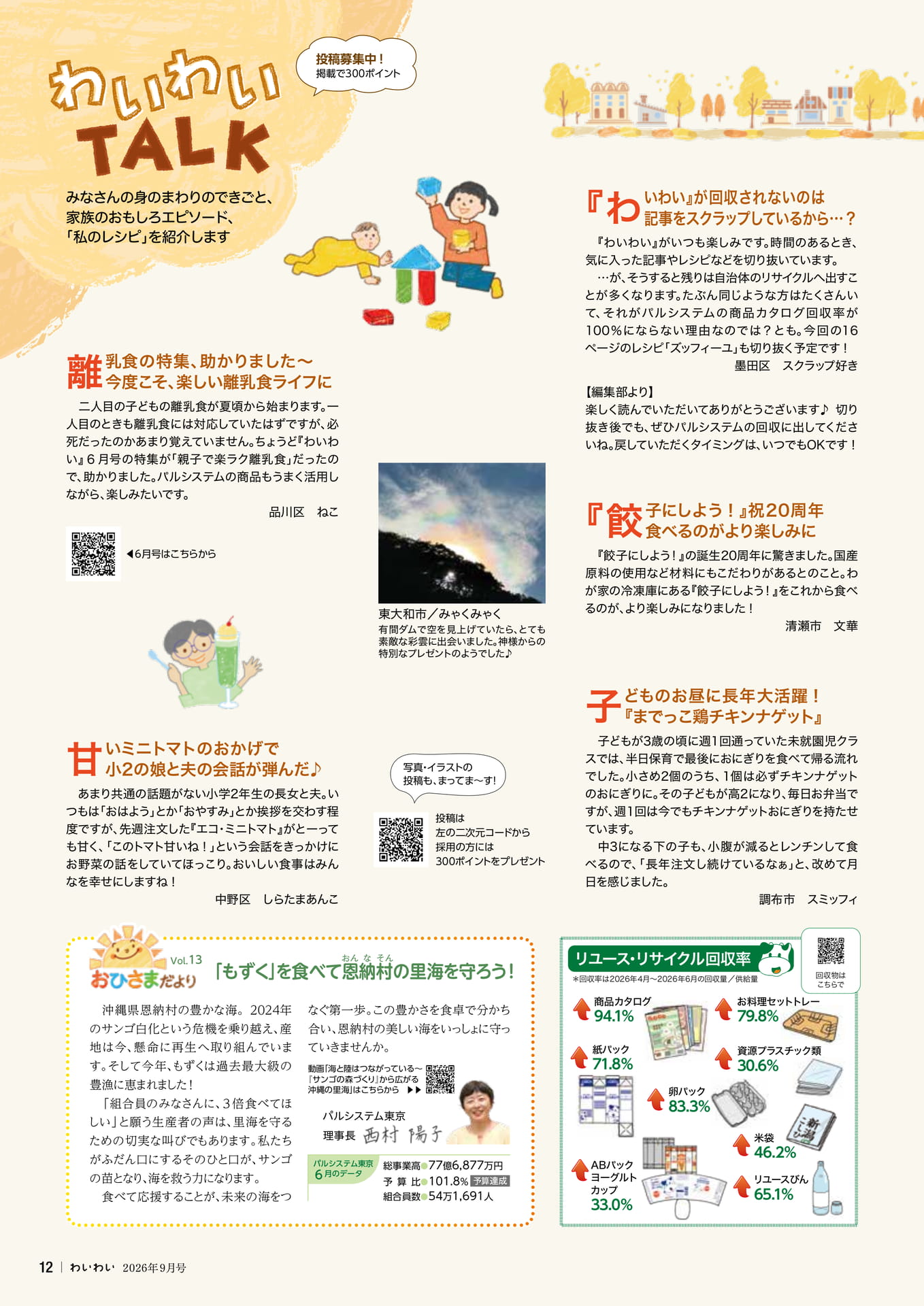 わいわいトーク(12ページ目)