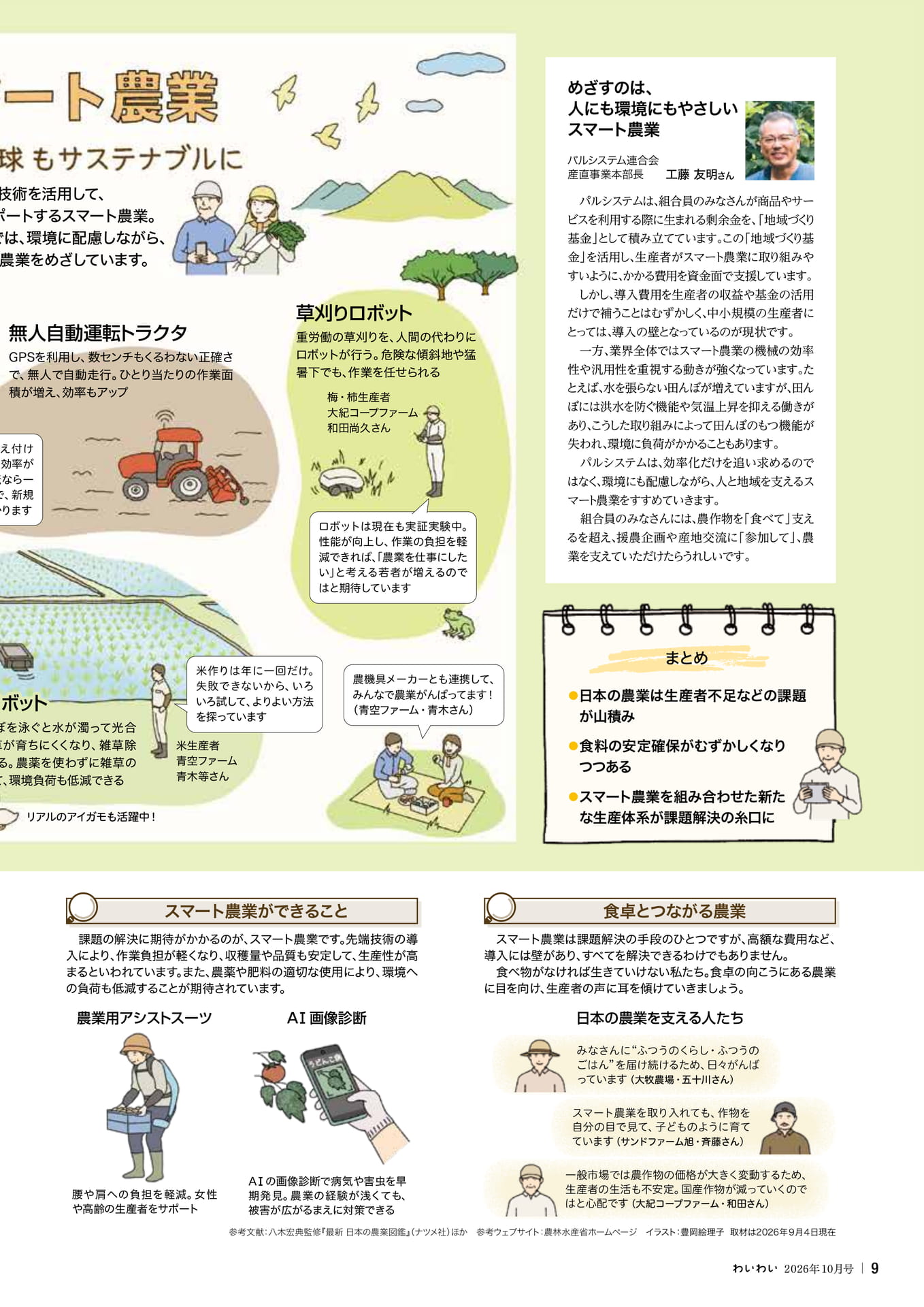 スマート農業の取り組み(9ページ目)