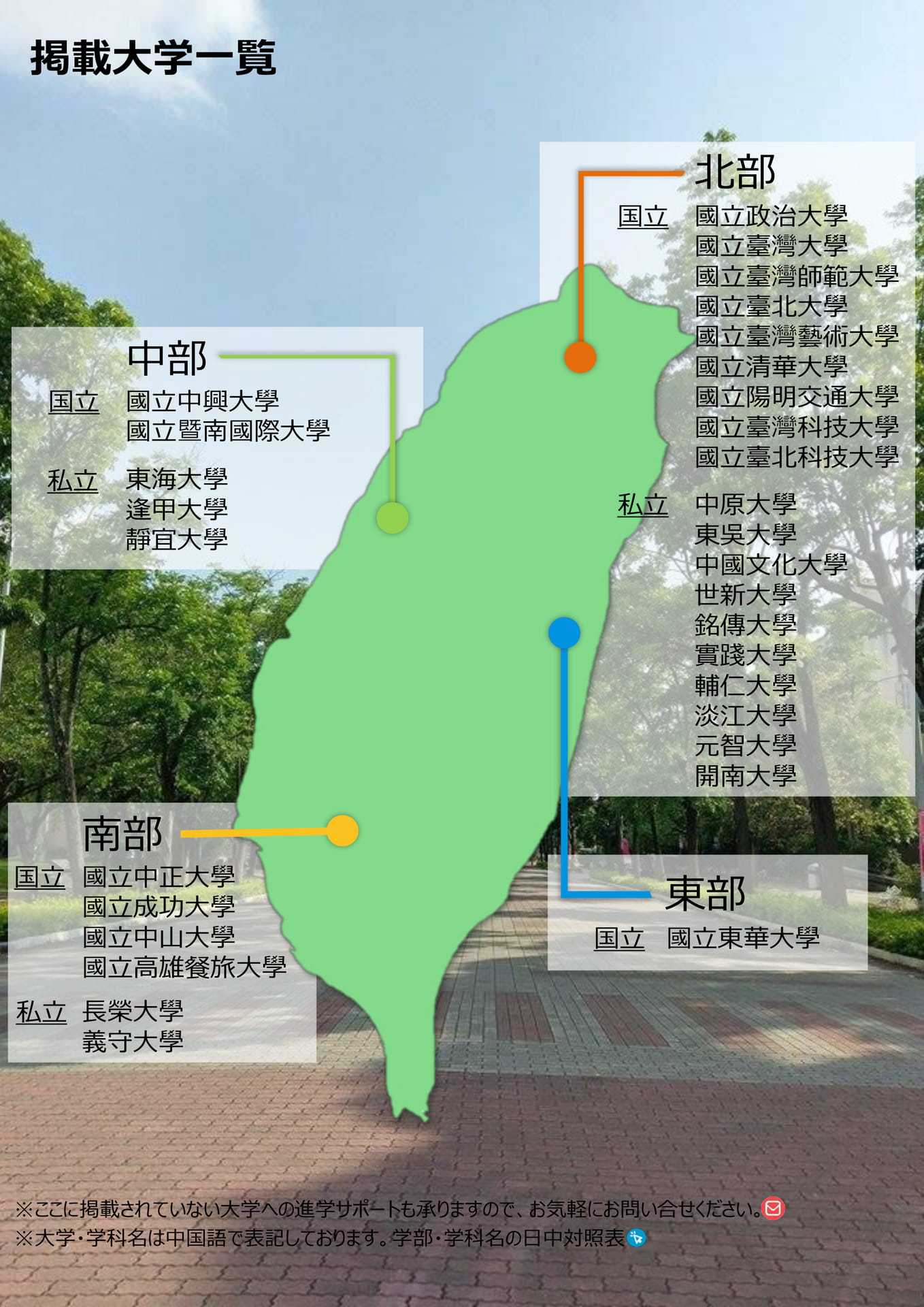 掲載大学一覧(104ページ目)