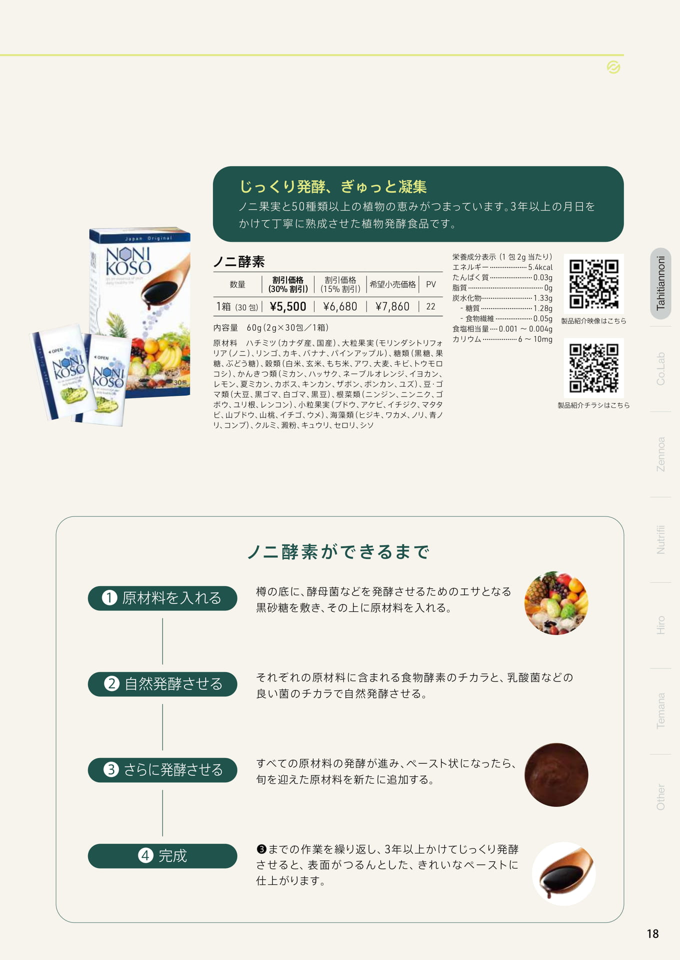 ノニ酵素（19ページ目）
