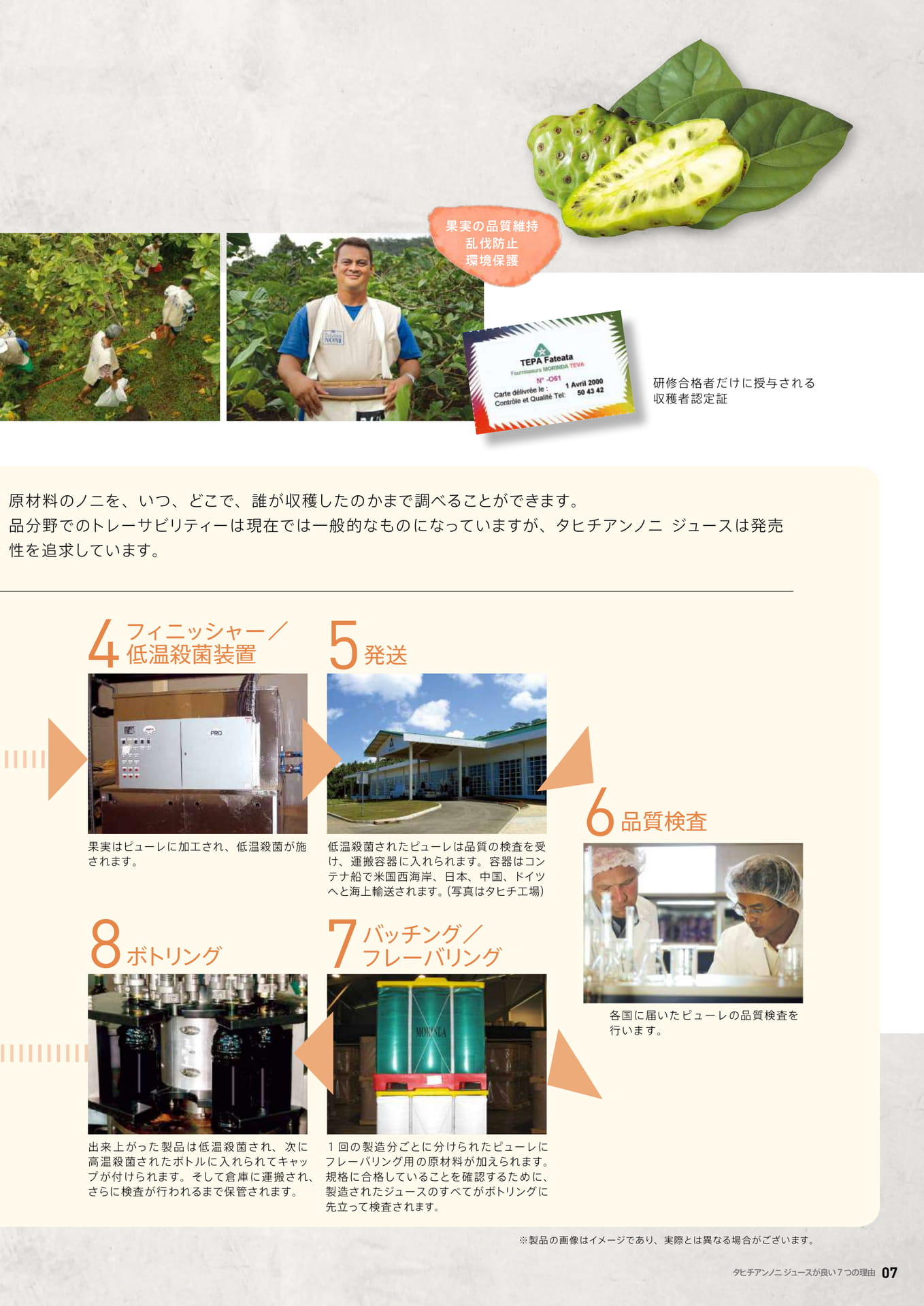 04 収穫から製造まで全工程を管理（7ページ目）