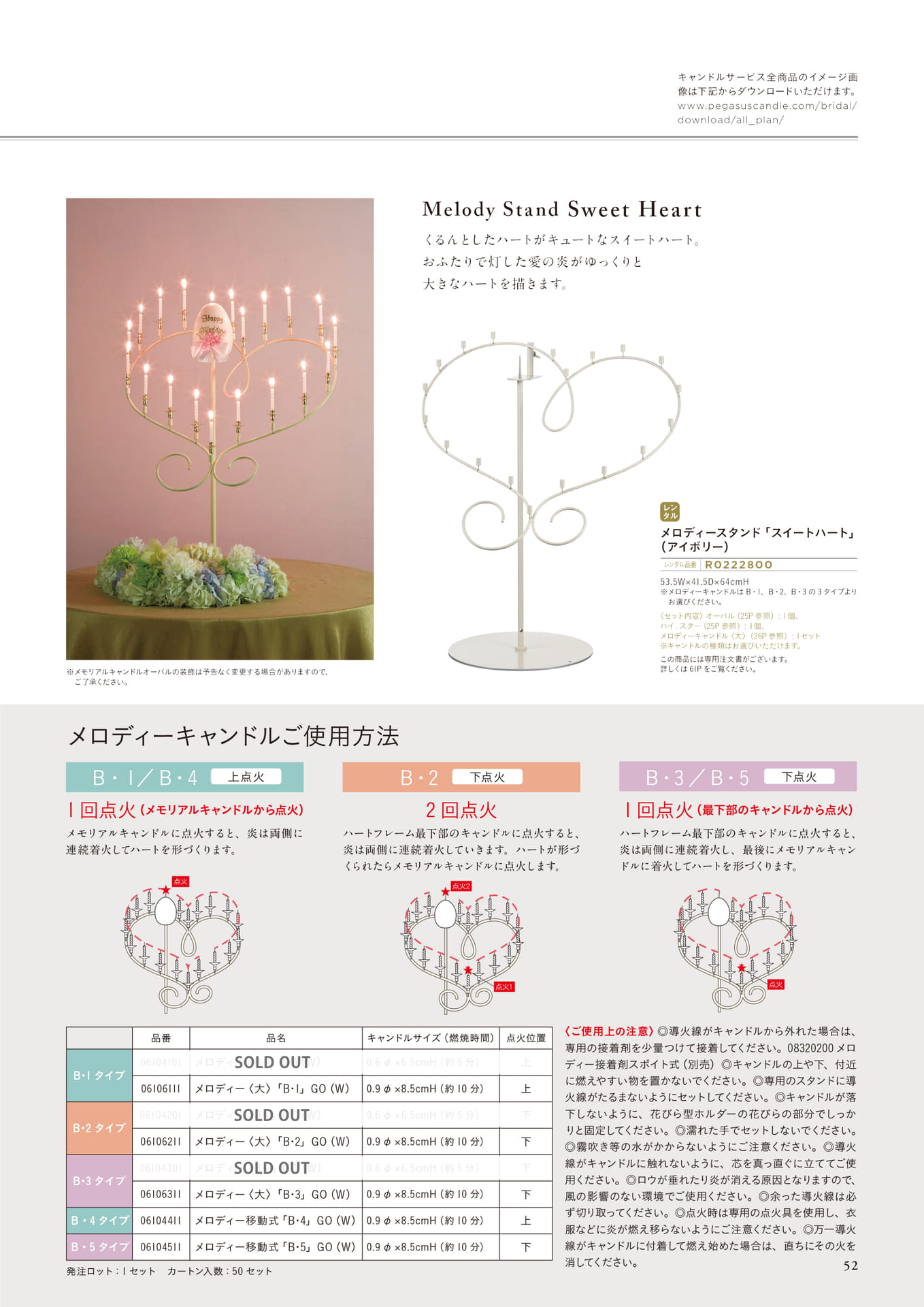 P52　Candle Service（53ページ目）