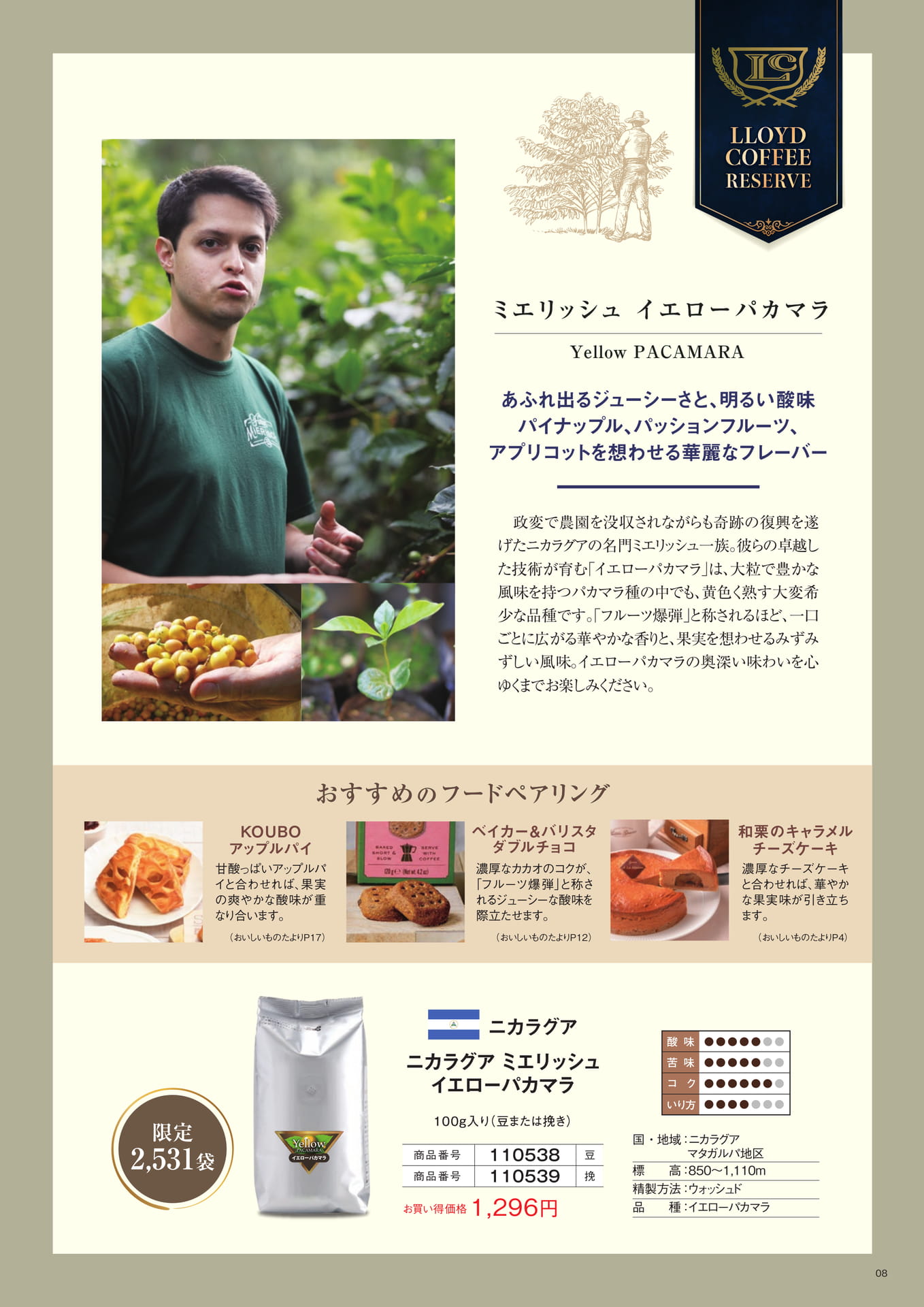 ミエリッシュ イエローパカマラ（8ページ目）