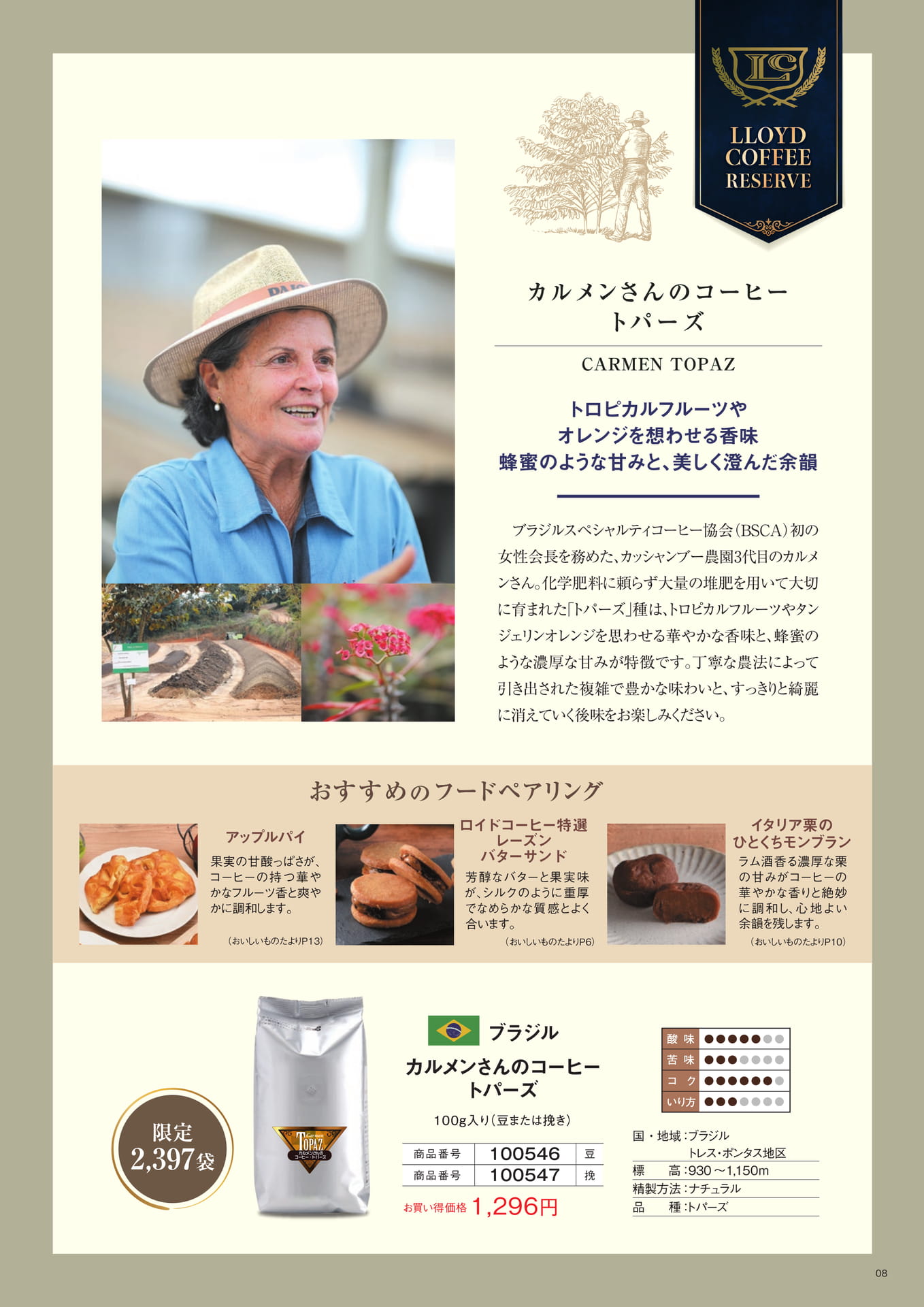 カルメンさんのコーヒー・トパーズ（8ページ目）