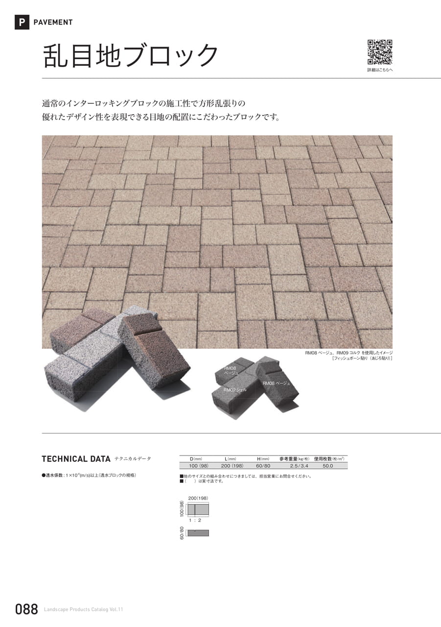 乱目地ブロック(88ページ目)