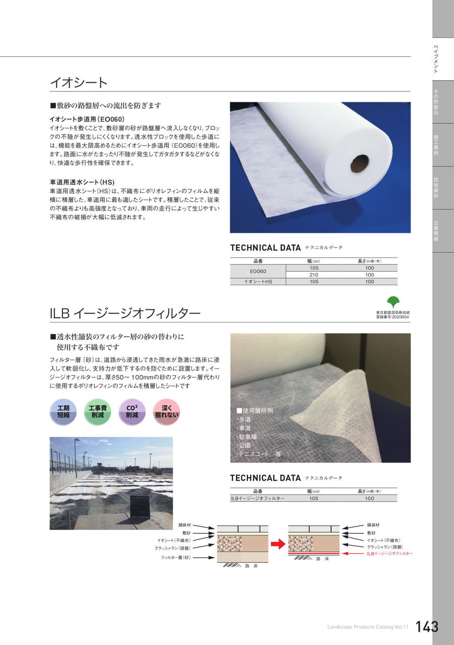 ペイブメント関連製品(143ページ目)