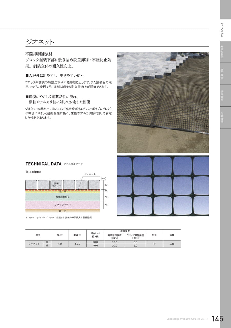 ペイブメント関連製品(145ページ目)