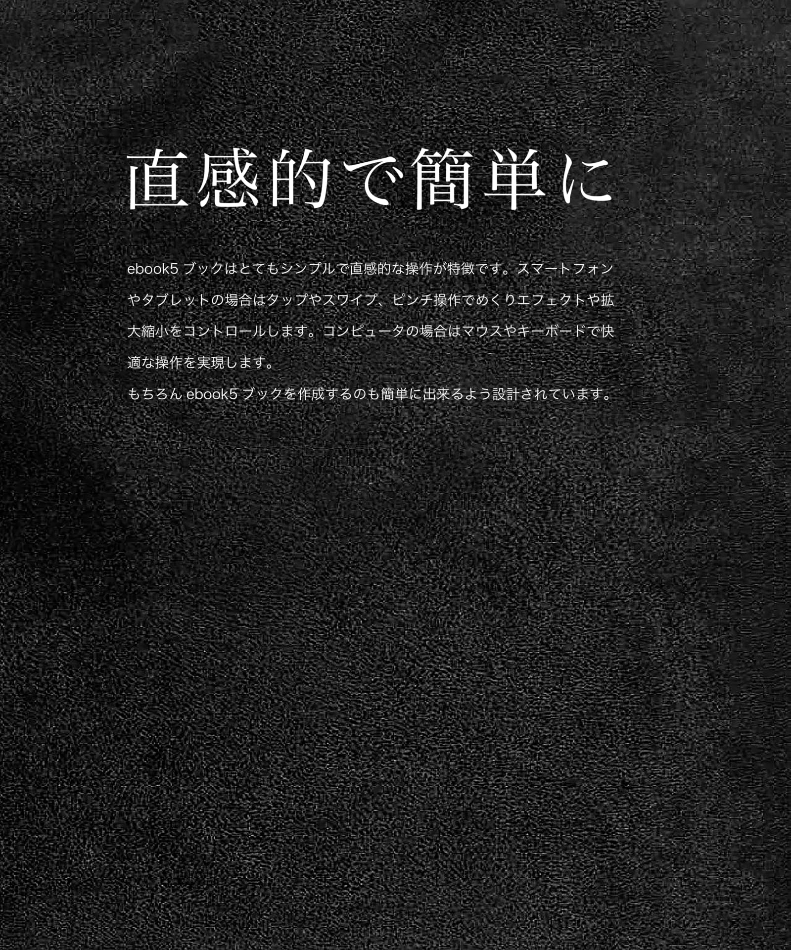 直感的で簡単に（5ページ目）