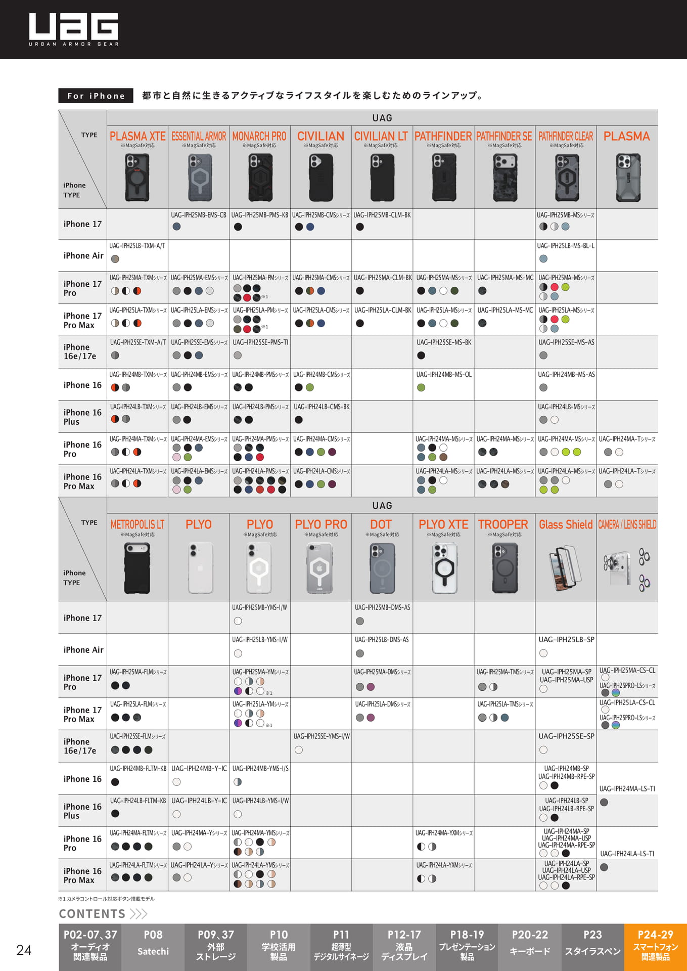 UAG iPhoneケース(24ページ目)