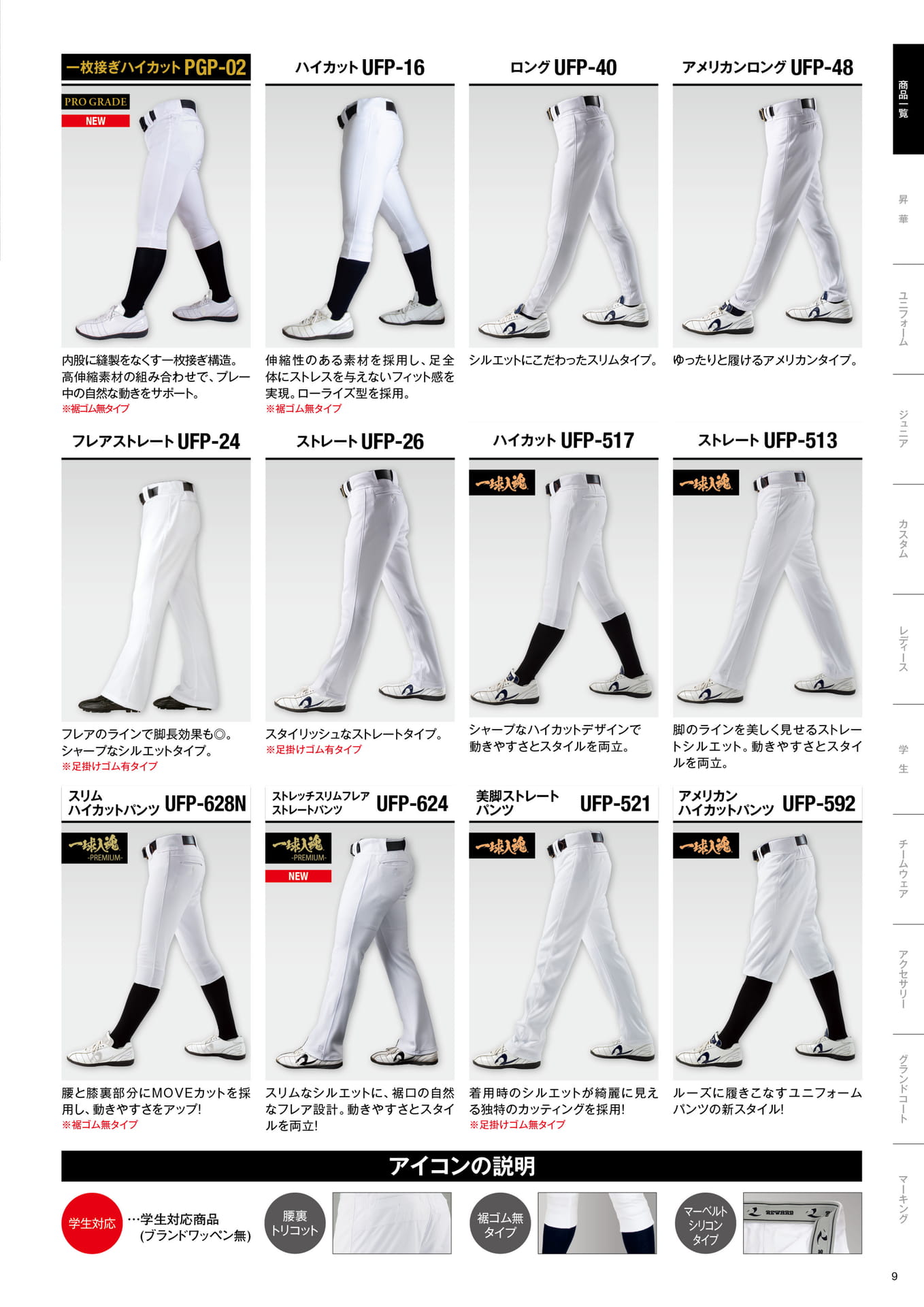 UNIFORM PANTS LINE UP VOL.1（11ページ目）