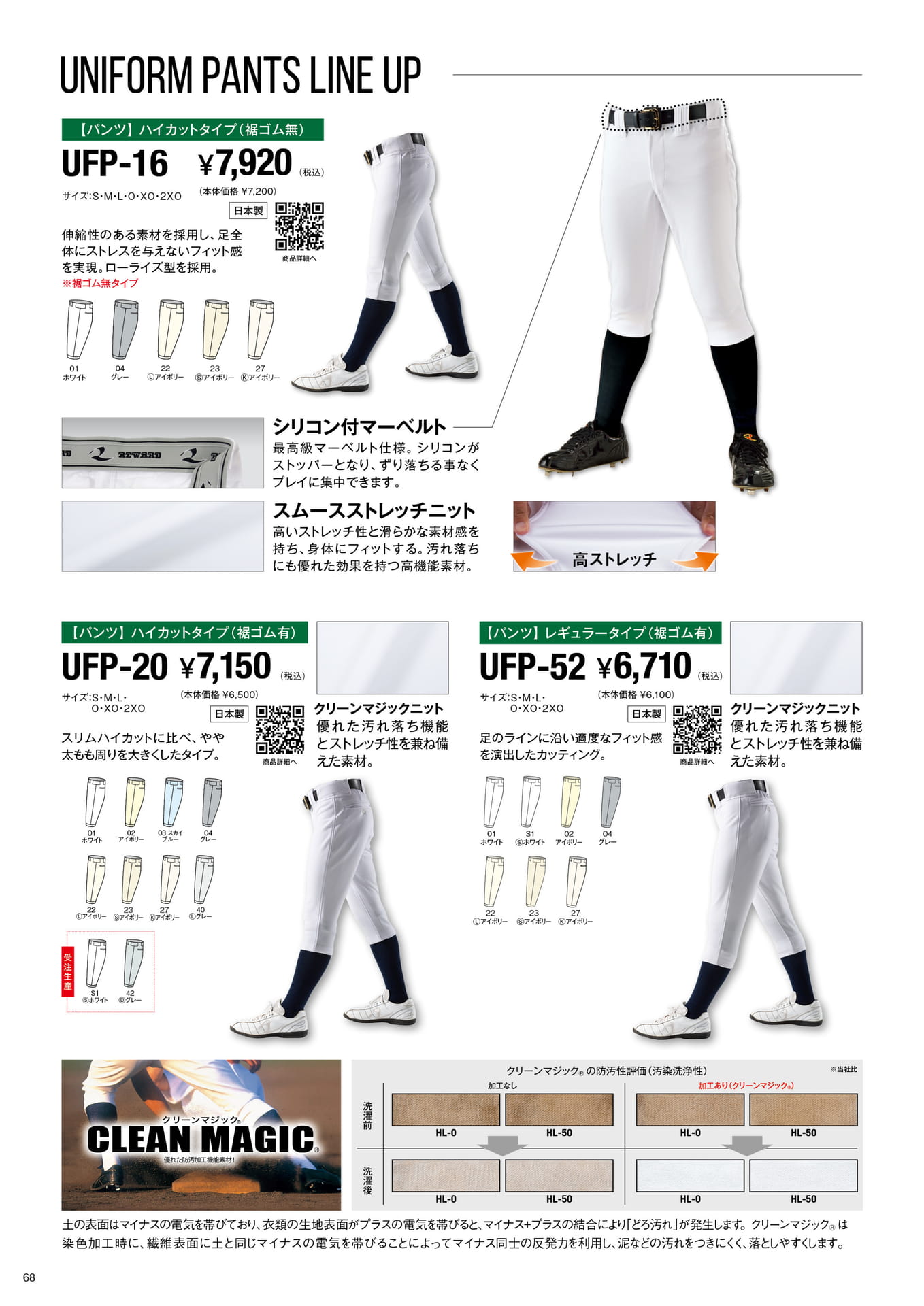 学生ユニフォームパンツ（70ページ目）