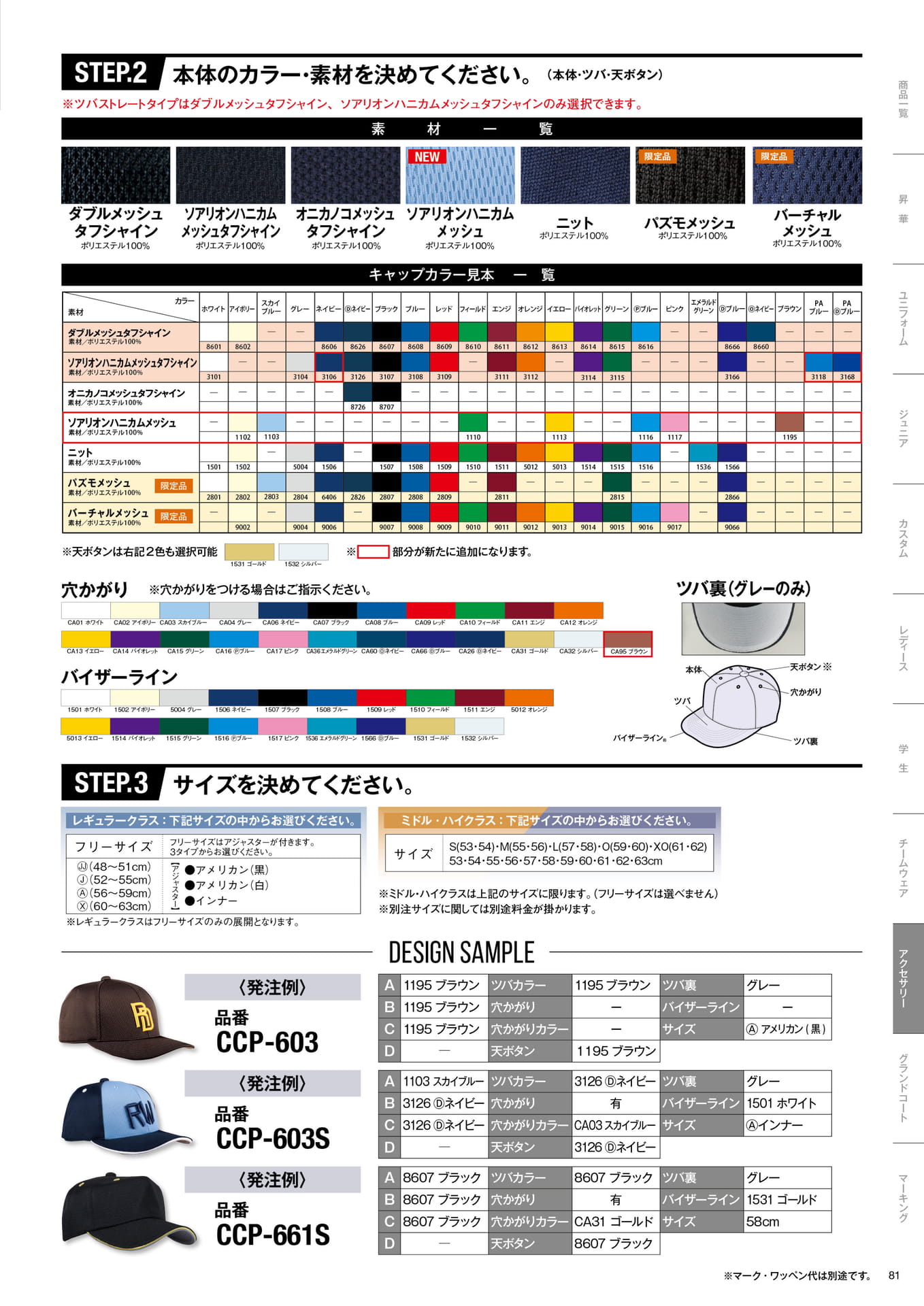CAP ORDER MADE VOL.2（83ページ目）