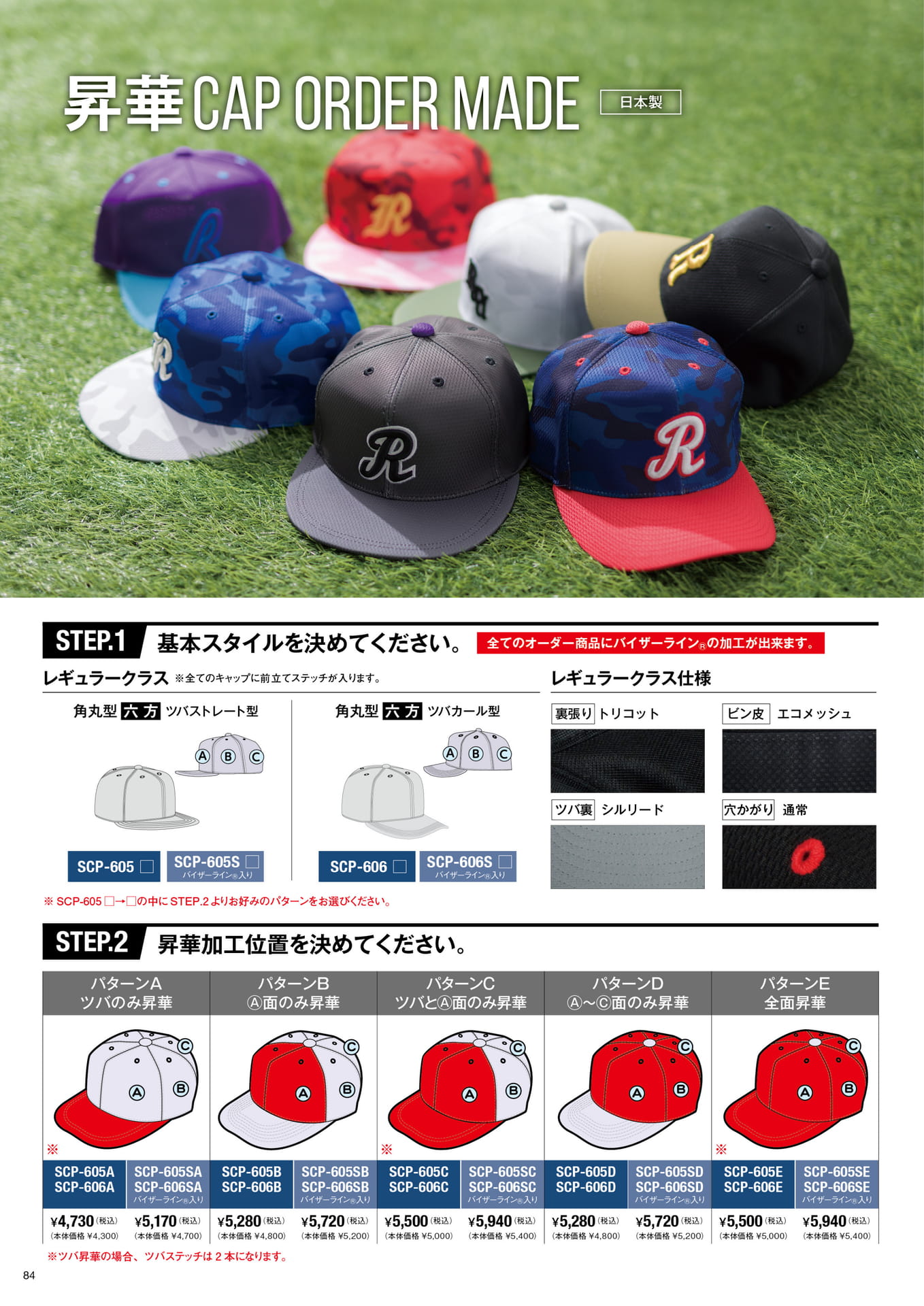 昇華 CAP ORDER MADE VOL.1（86ページ目）