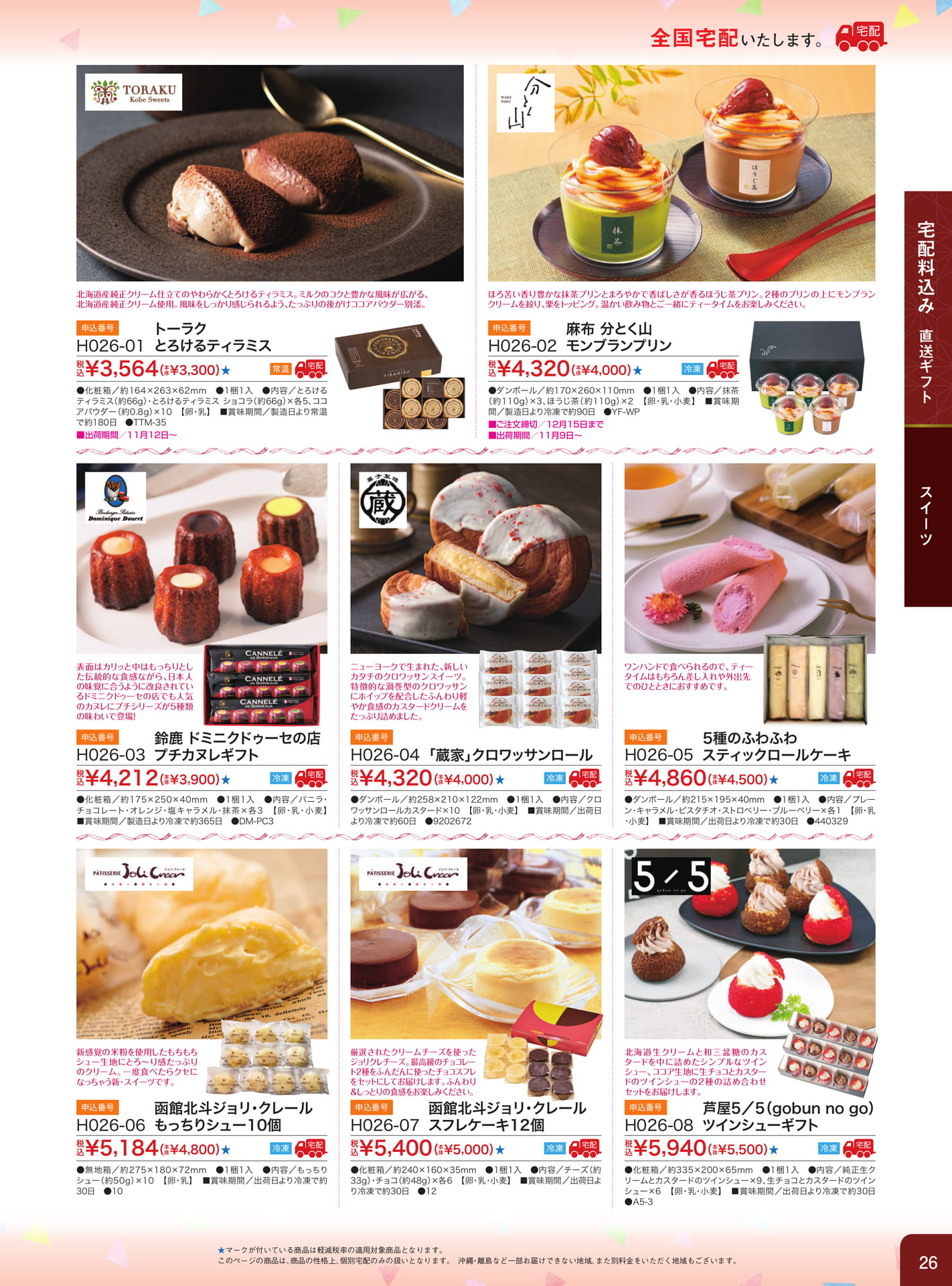 スイーツ（27ページ目）