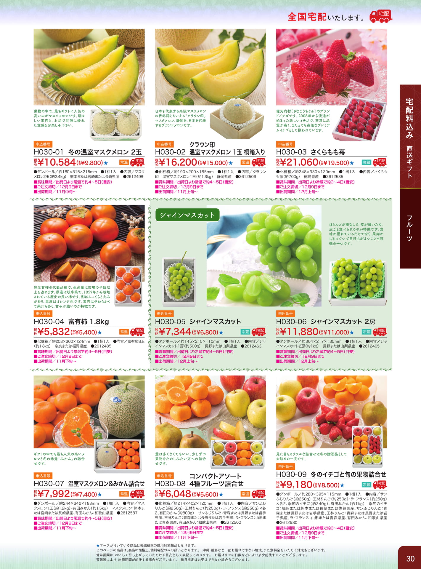 フルーツ（31ページ目）