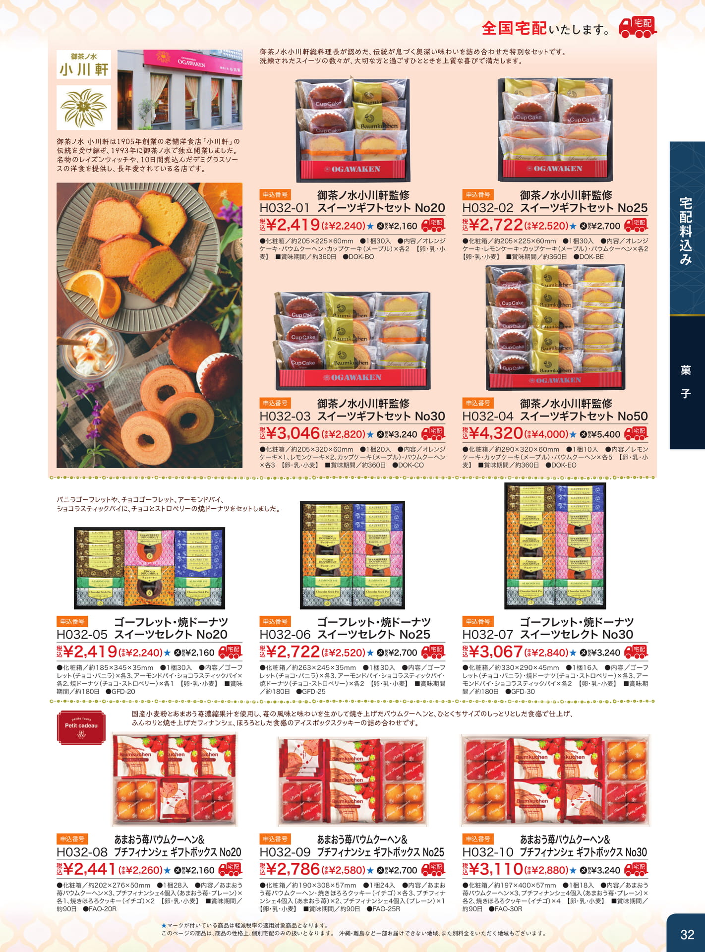 菓子（33ページ目）