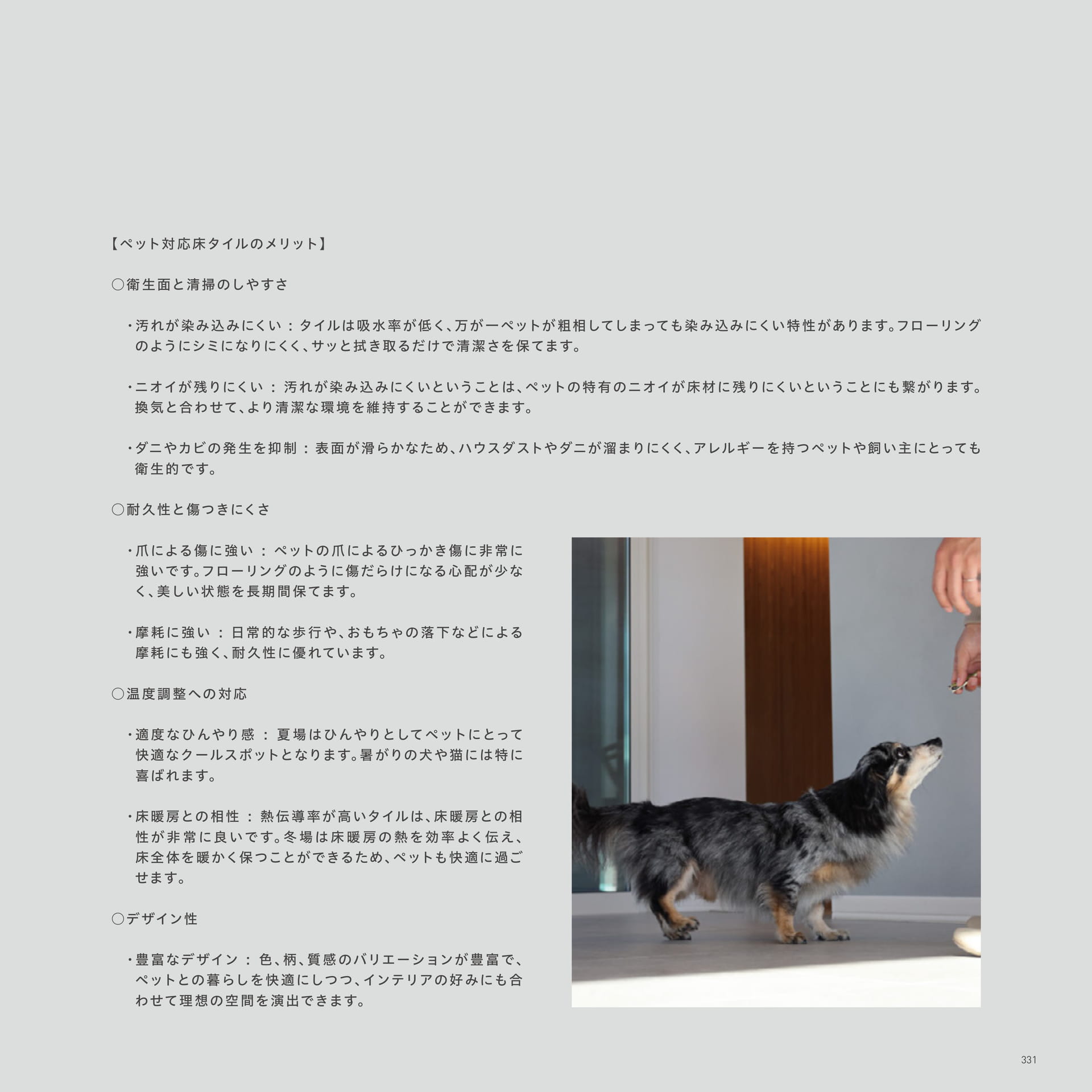 LIVING WITH DOGS and TILES 02(335ページ目)