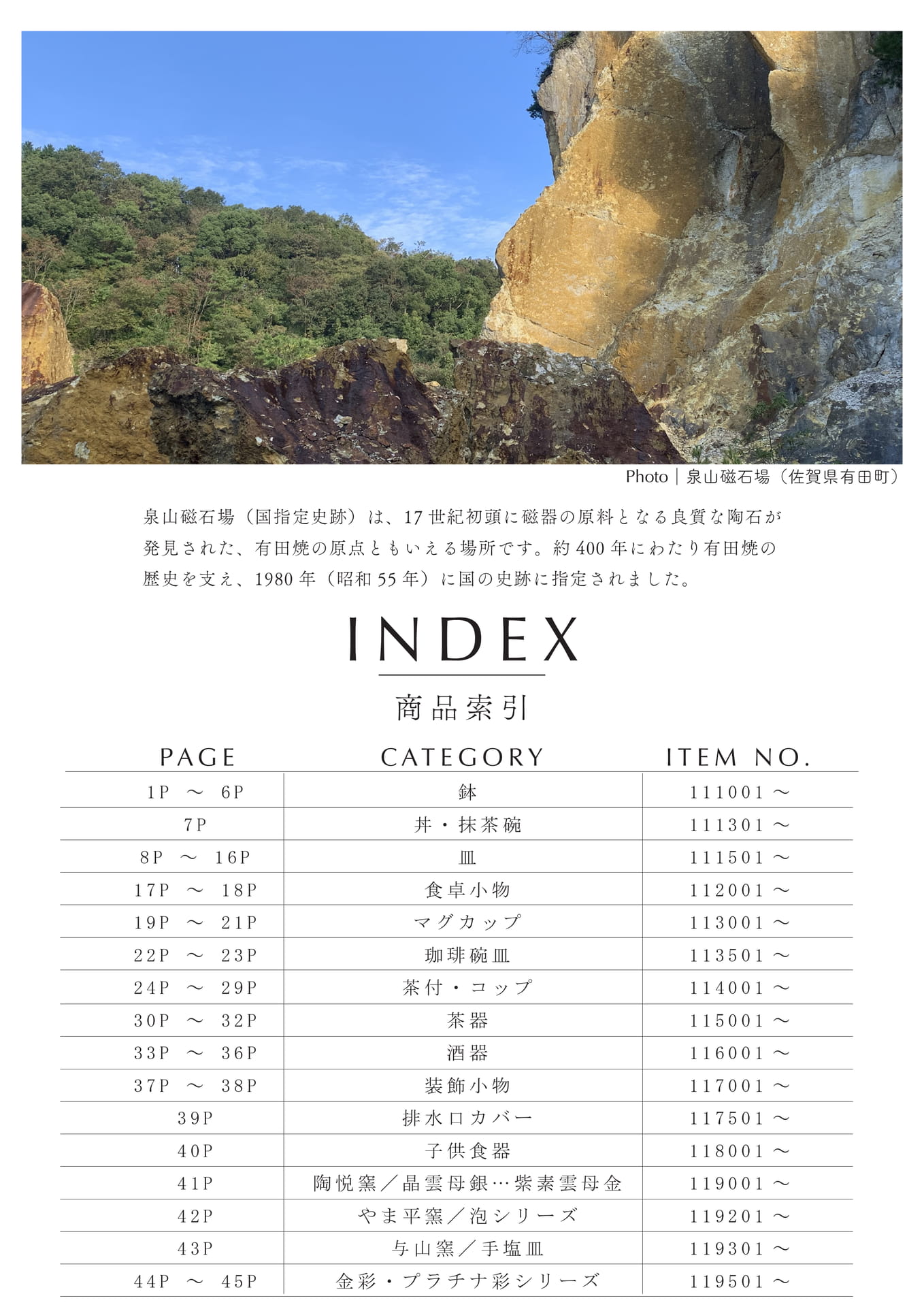 商品索引（2ページ目）