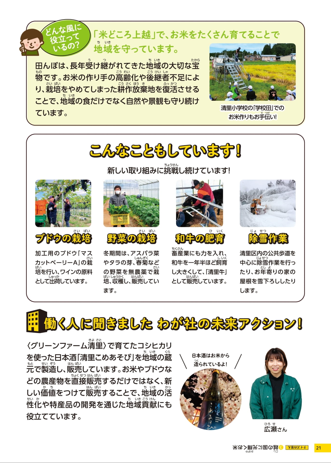 有限会社グリーンファーム清里の取り組み(21ページ目)