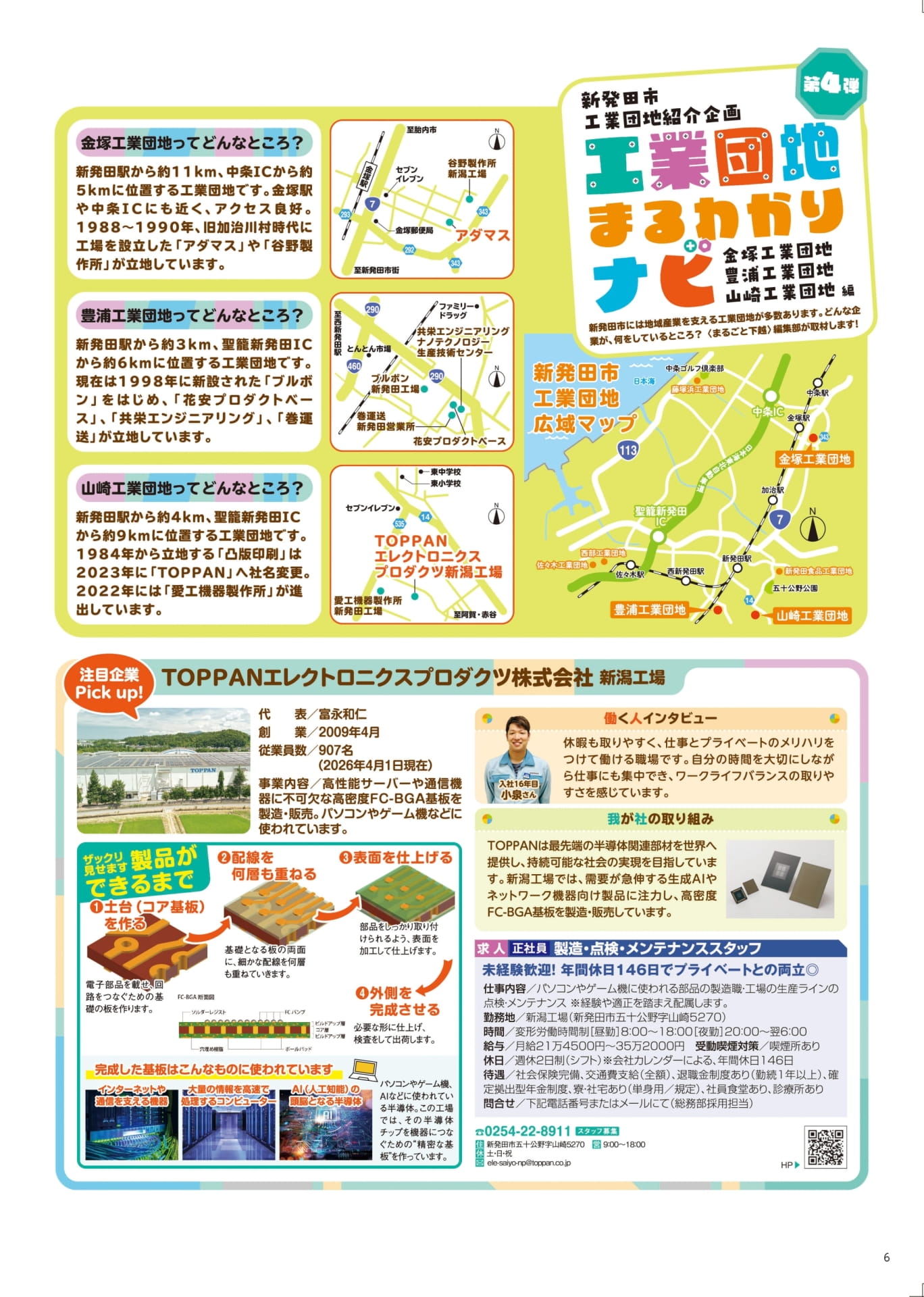 工業団地まるわかりナビ（6ページ目）