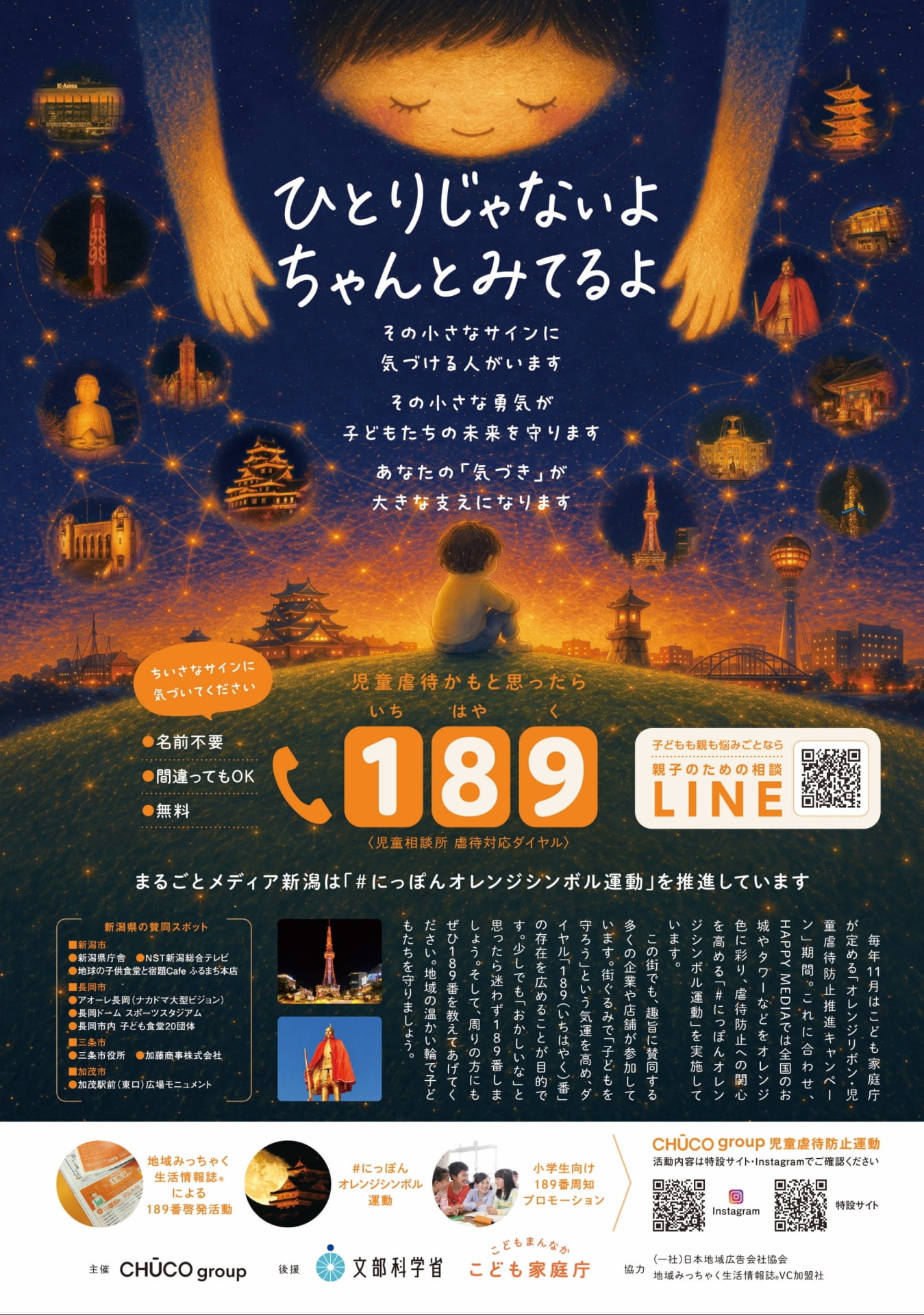 オレンジリボン・児童虐待防止推進（16ページ目）