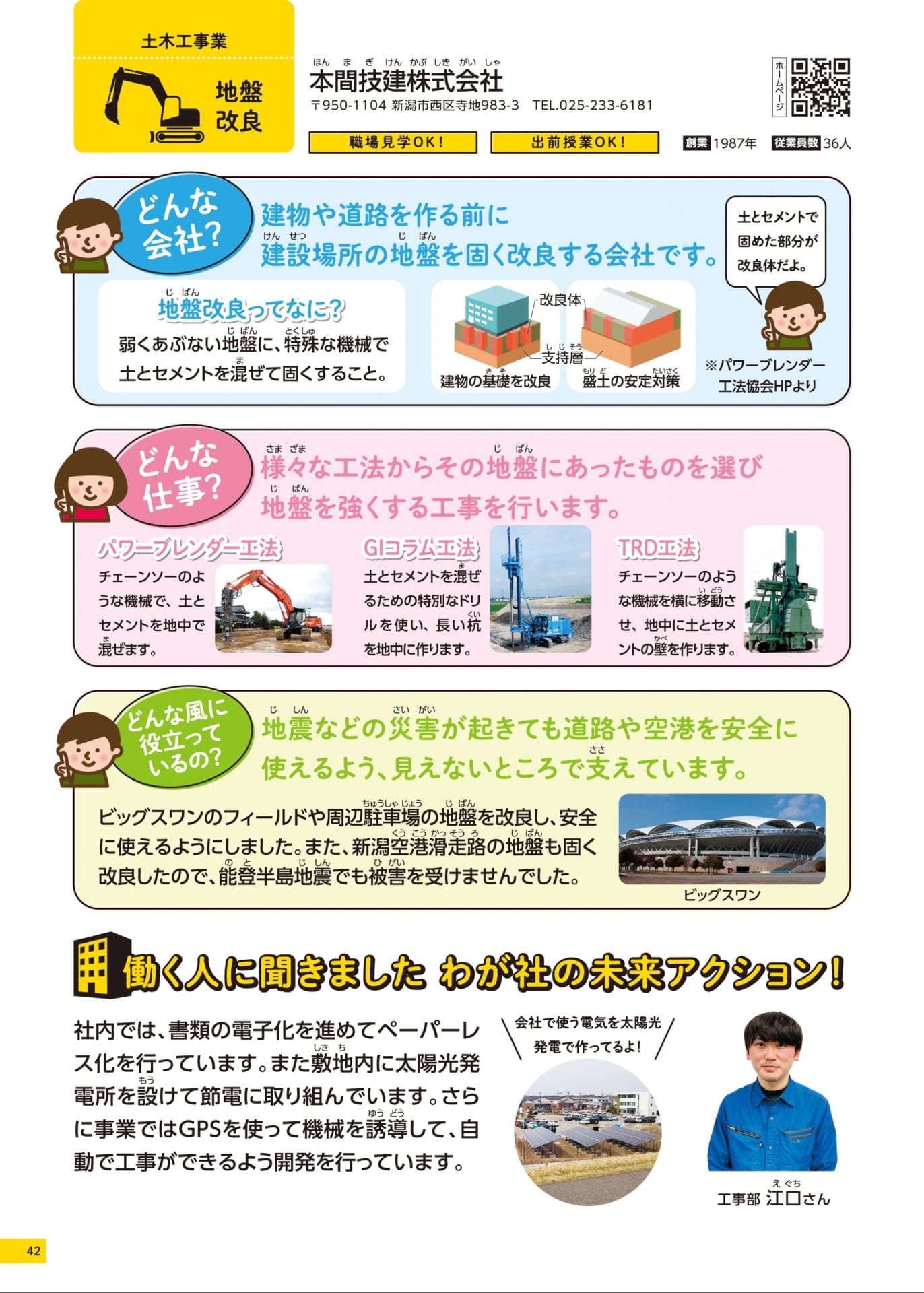 本間技建株式会社(42ページ目)
