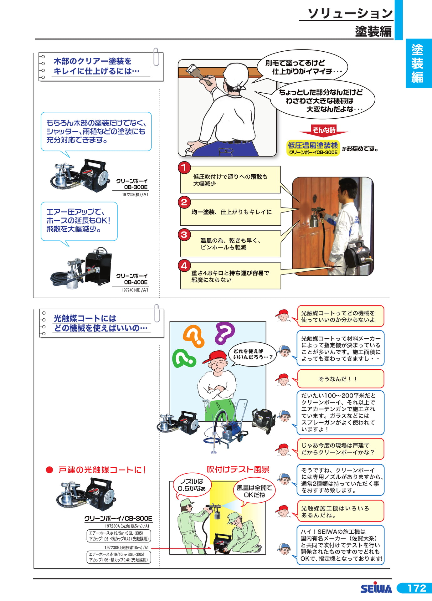 低圧温風塗装機 クリーンボーイ(193ページ目)