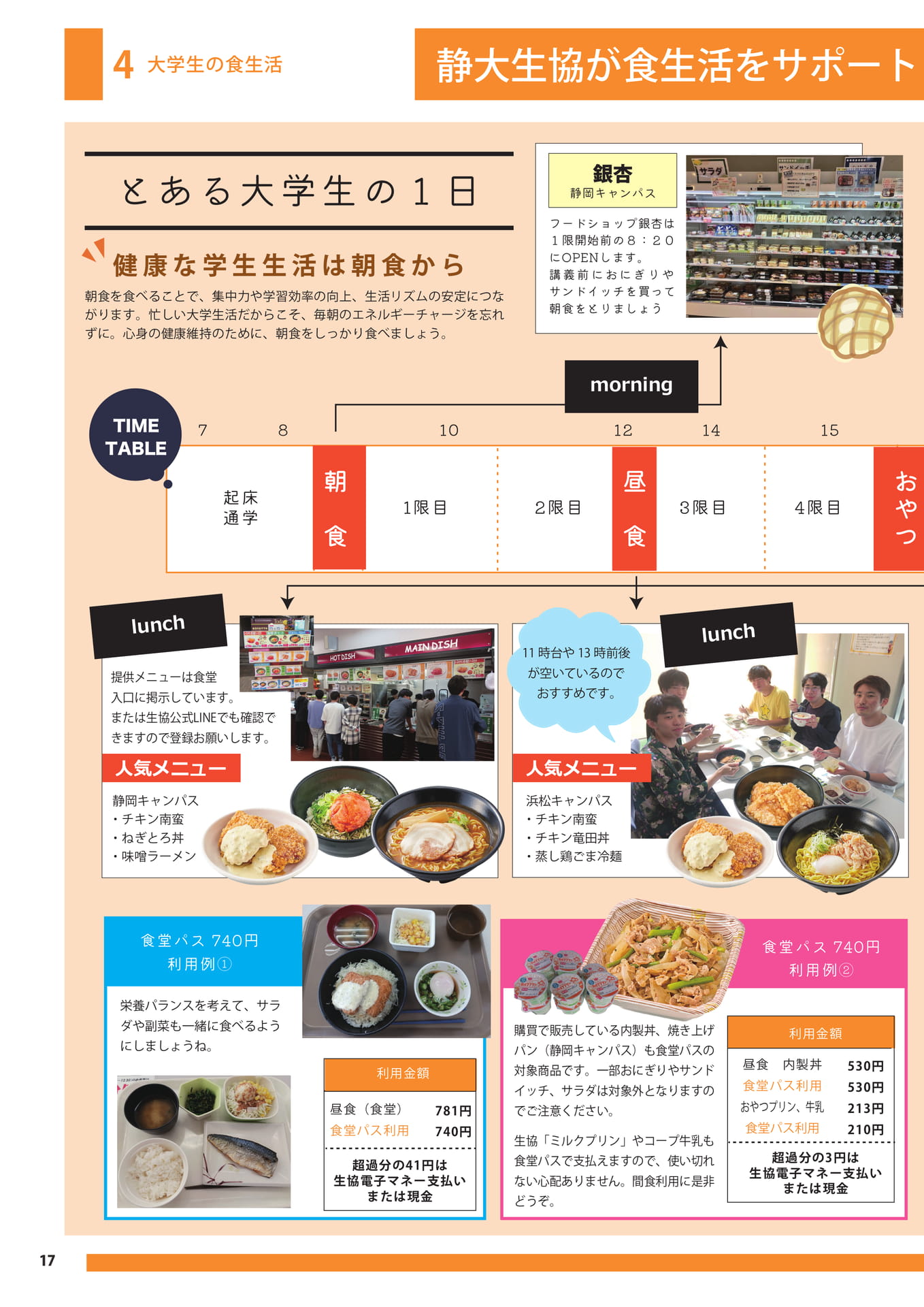 静大生協の食生活サポート(18ページ目)