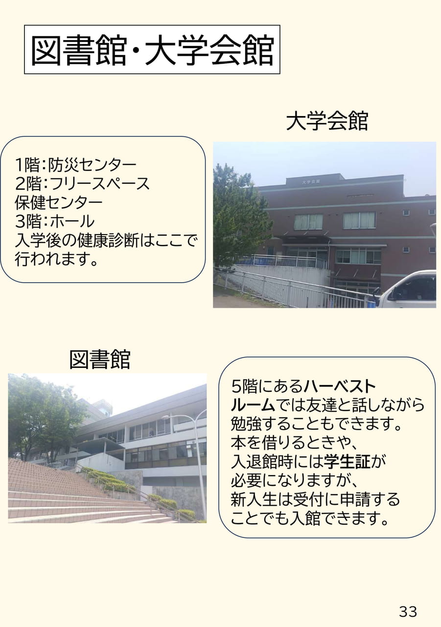 図書館・大学会館(33ページ目)